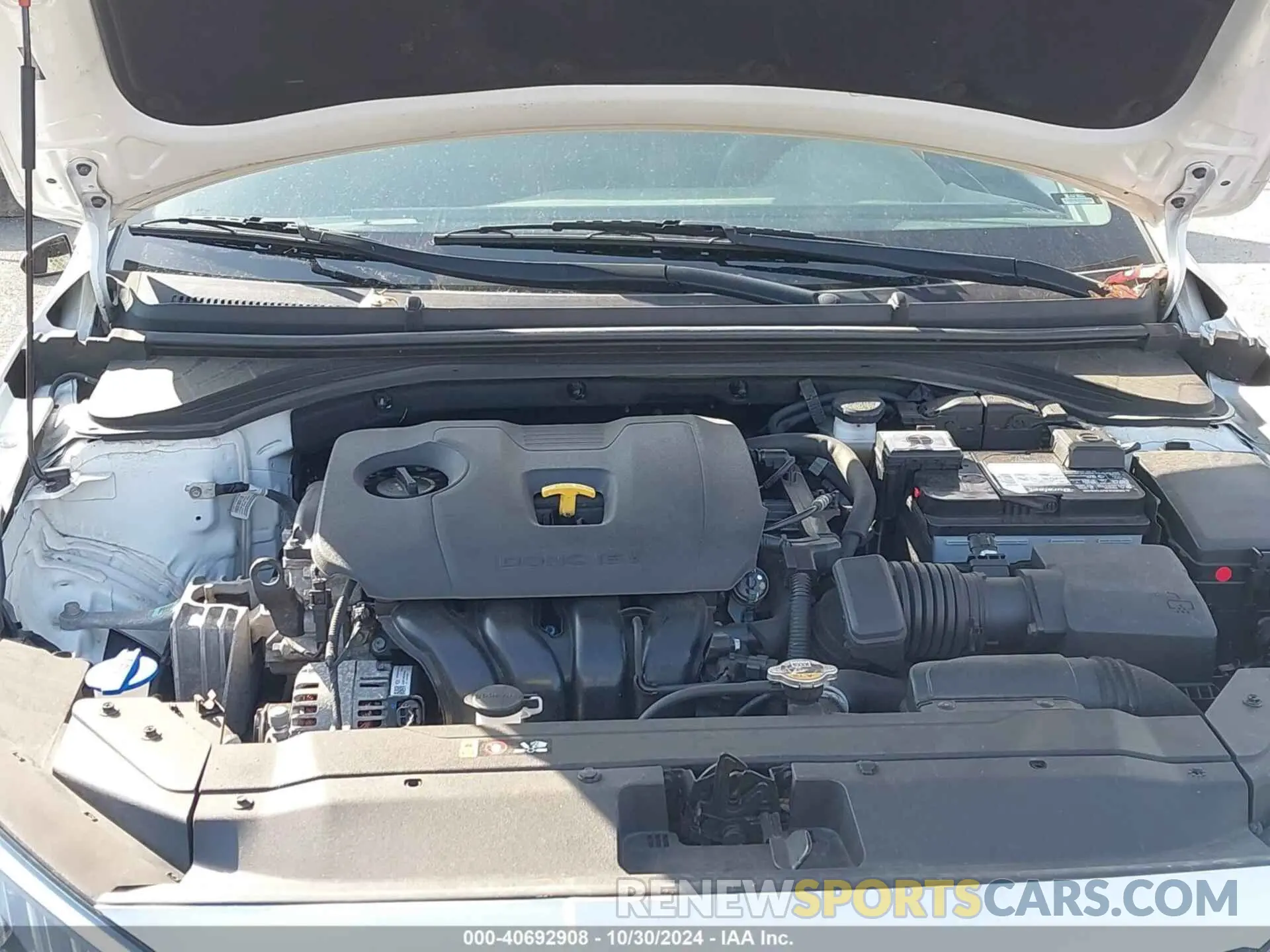 10 fotografías del automóvil dañado 5NPD84LF7LH625374 HYUNDAI ELANTRA 2020