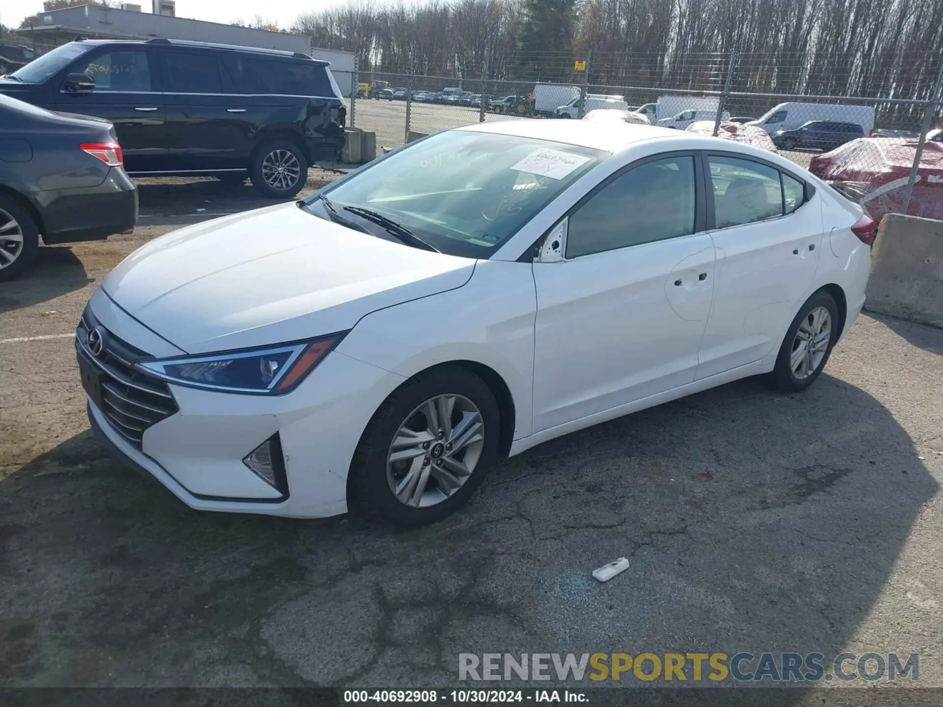 2 fotografías del automóvil dañado 5NPD84LF7LH625374 HYUNDAI ELANTRA 2020