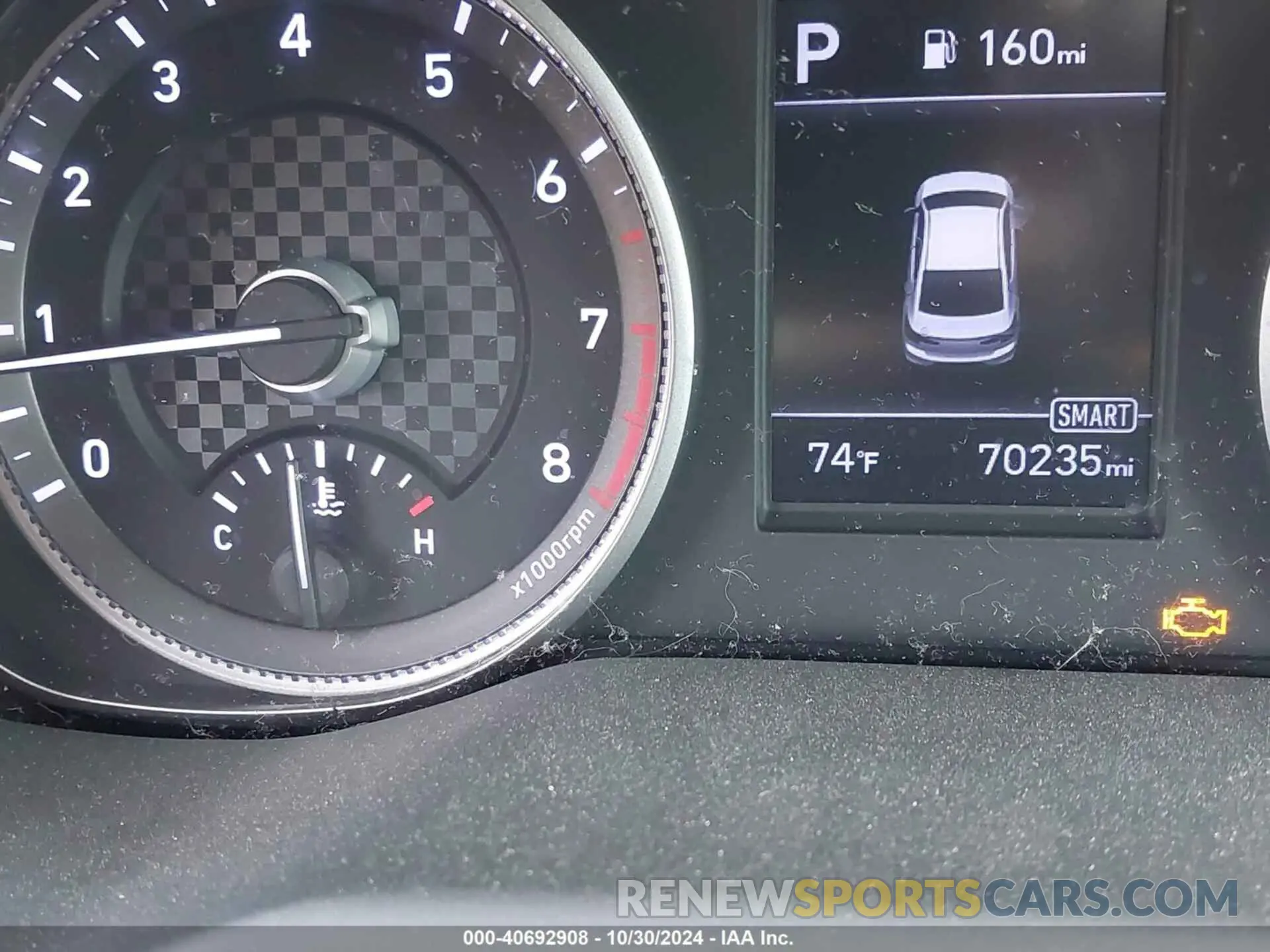 7 fotografías del automóvil dañado 5NPD84LF7LH625374 HYUNDAI ELANTRA 2020