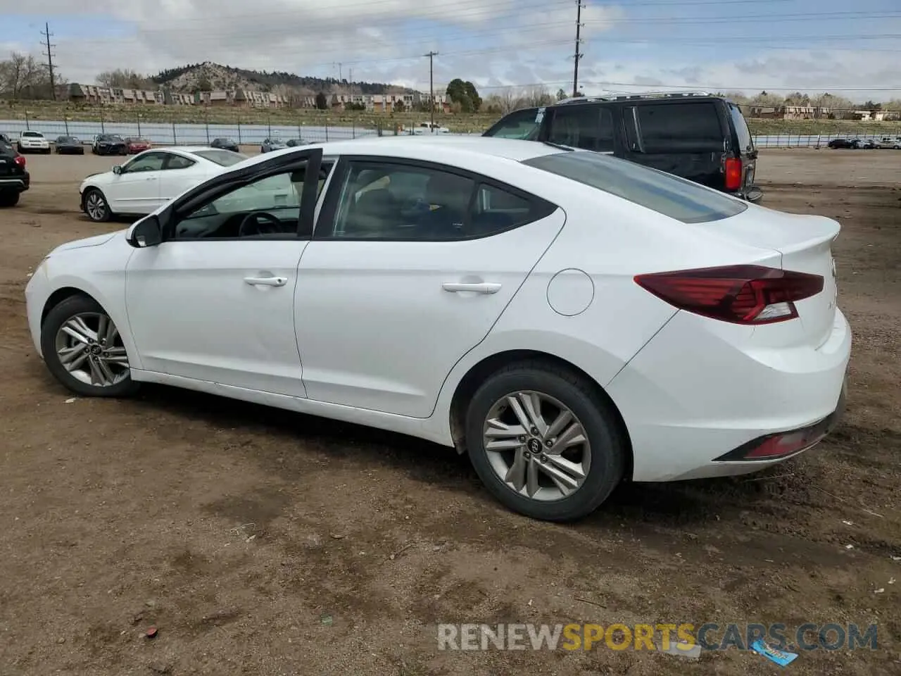 2 fotografías del automóvil dañado 5NPD84LF8LH507155 HYUNDAI ELANTRA 2020