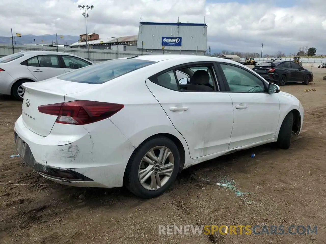 3 fotografías del automóvil dañado 5NPD84LF8LH507155 HYUNDAI ELANTRA 2020