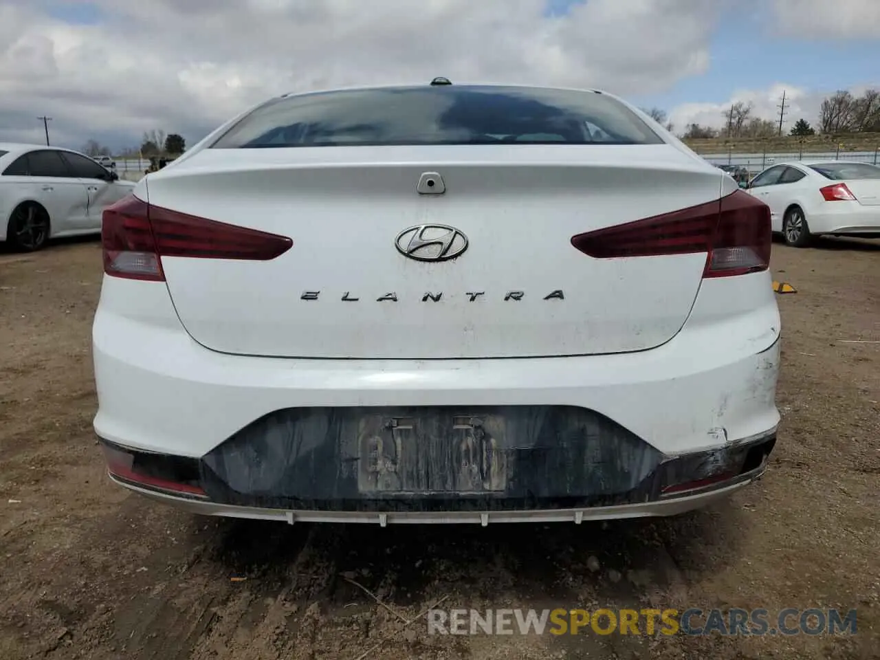 6 fotografías del automóvil dañado 5NPD84LF8LH507155 HYUNDAI ELANTRA 2020