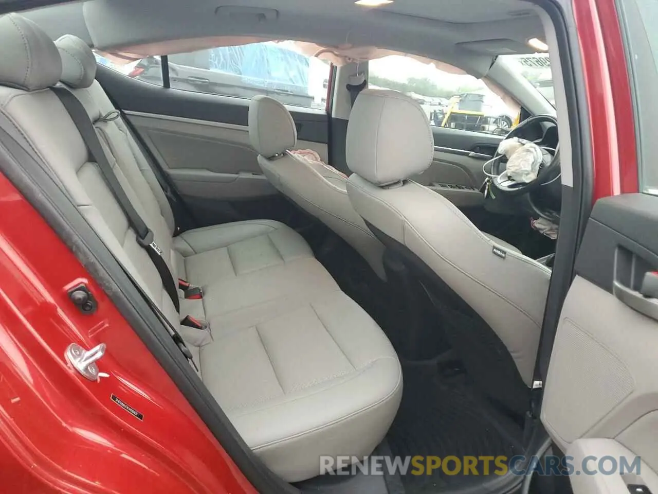 10 fotografías del automóvil dañado 5NPD84LF8LH510427 HYUNDAI ELANTRA 2020