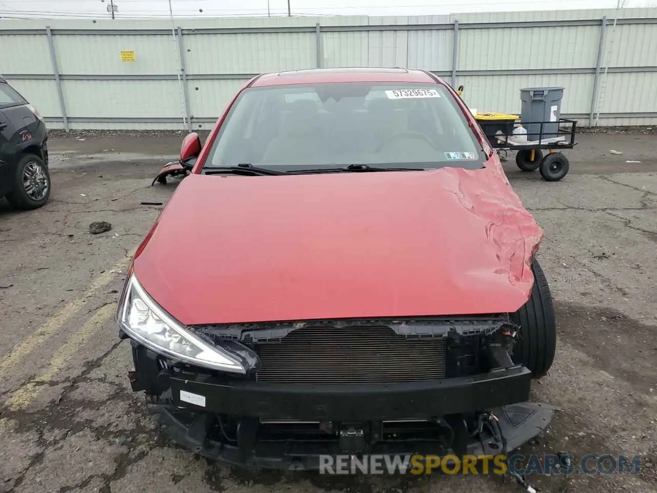 5 fotografías del automóvil dañado 5NPD84LF8LH510427 HYUNDAI ELANTRA 2020
