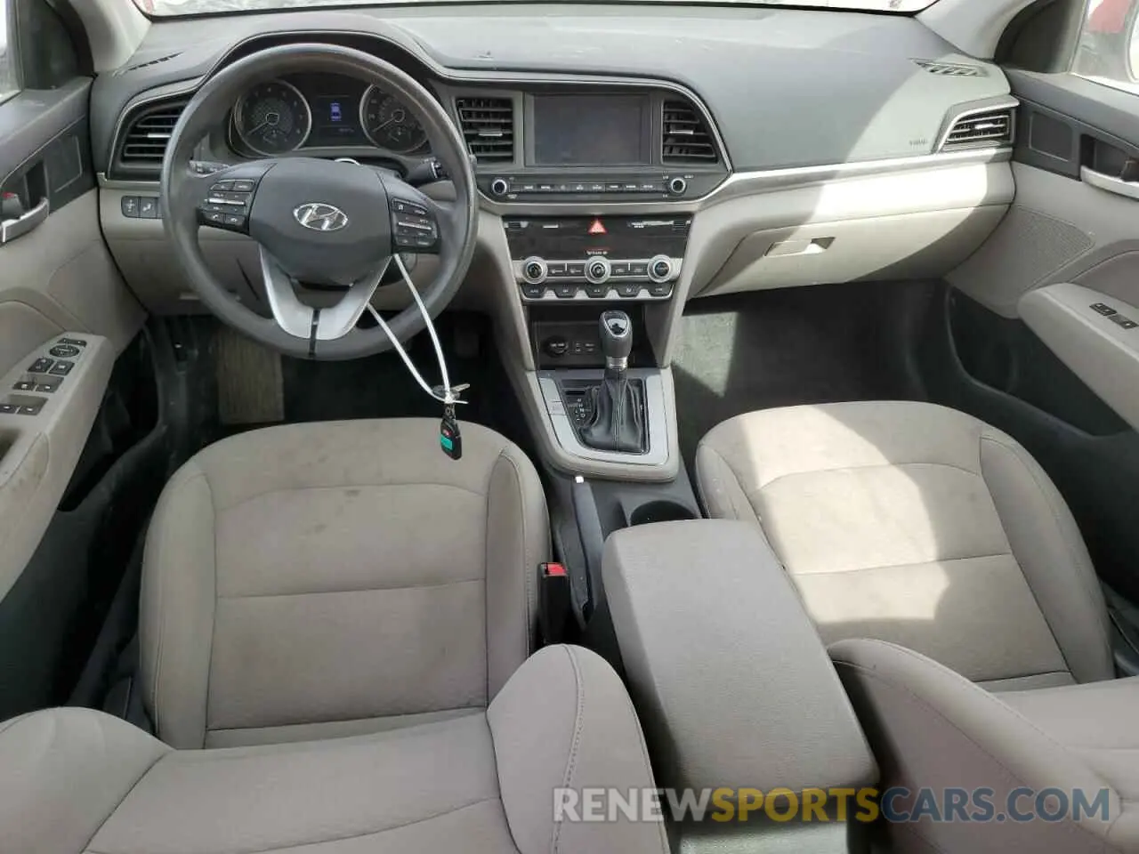 8 fotografías del automóvil dañado 5NPD84LF8LH512422 HYUNDAI ELANTRA 2020