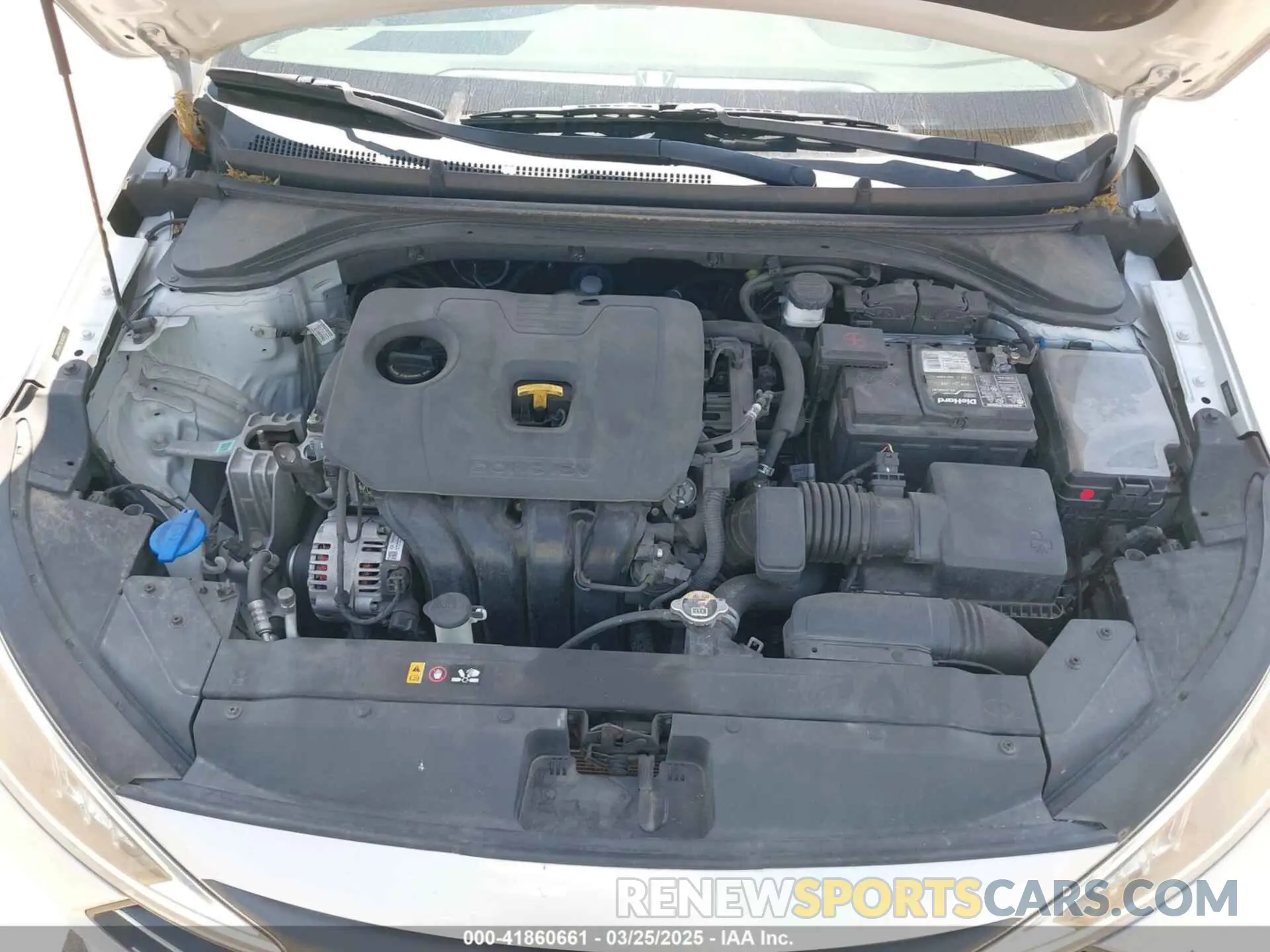 10 fotografías del automóvil dañado 5NPD84LF8LH530225 HYUNDAI ELANTRA 2020
