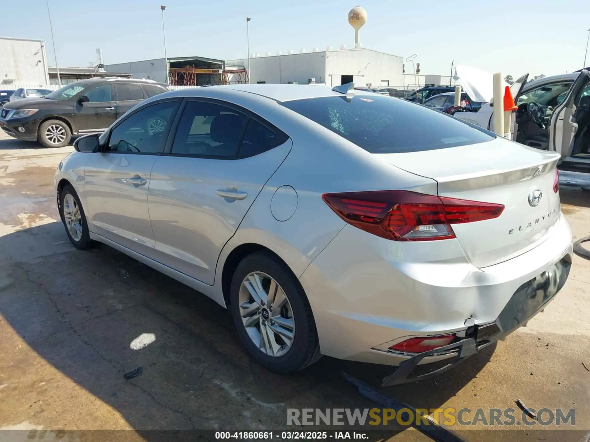 3 fotografías del automóvil dañado 5NPD84LF8LH530225 HYUNDAI ELANTRA 2020