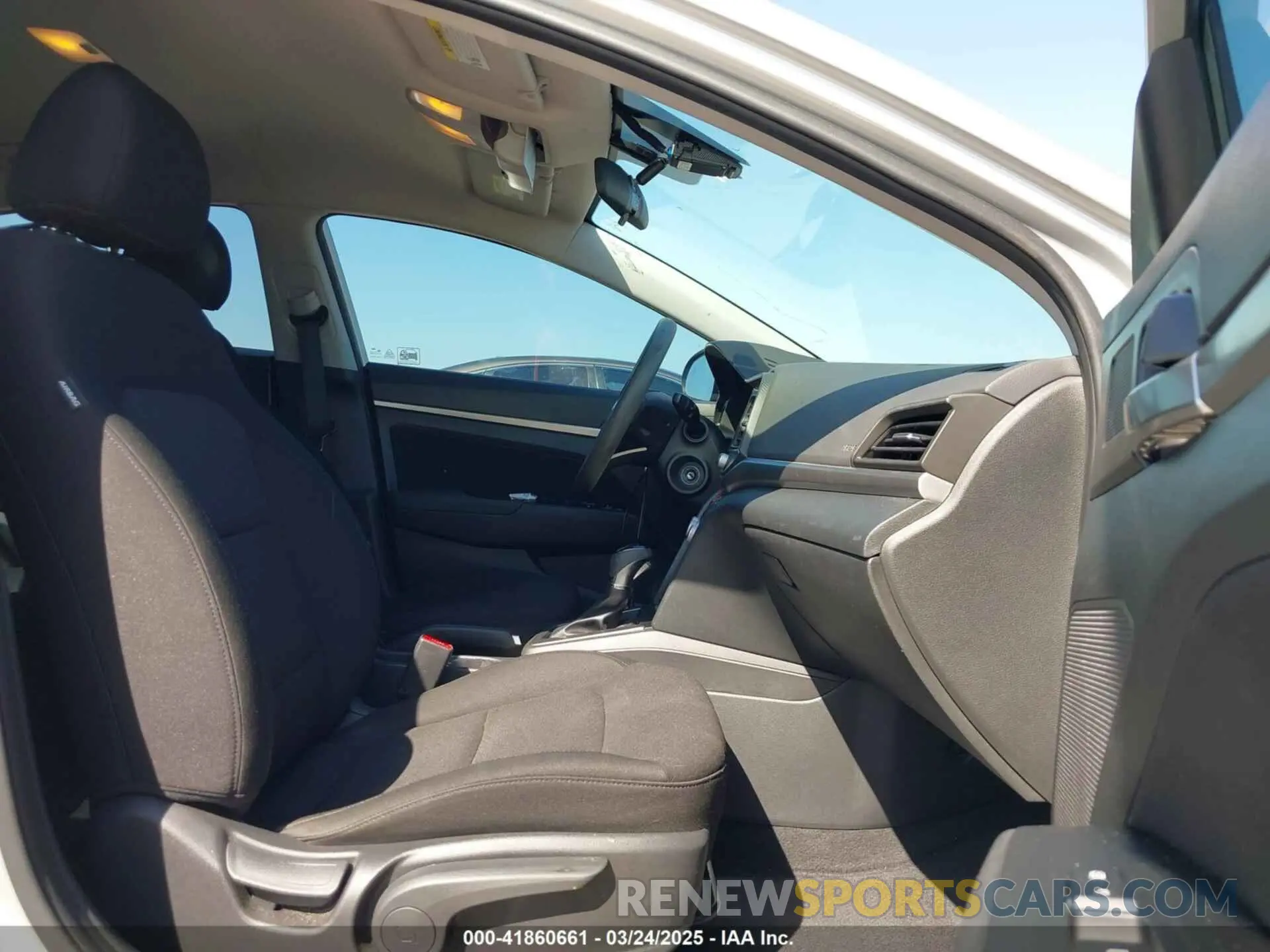 5 fotografías del automóvil dañado 5NPD84LF8LH530225 HYUNDAI ELANTRA 2020