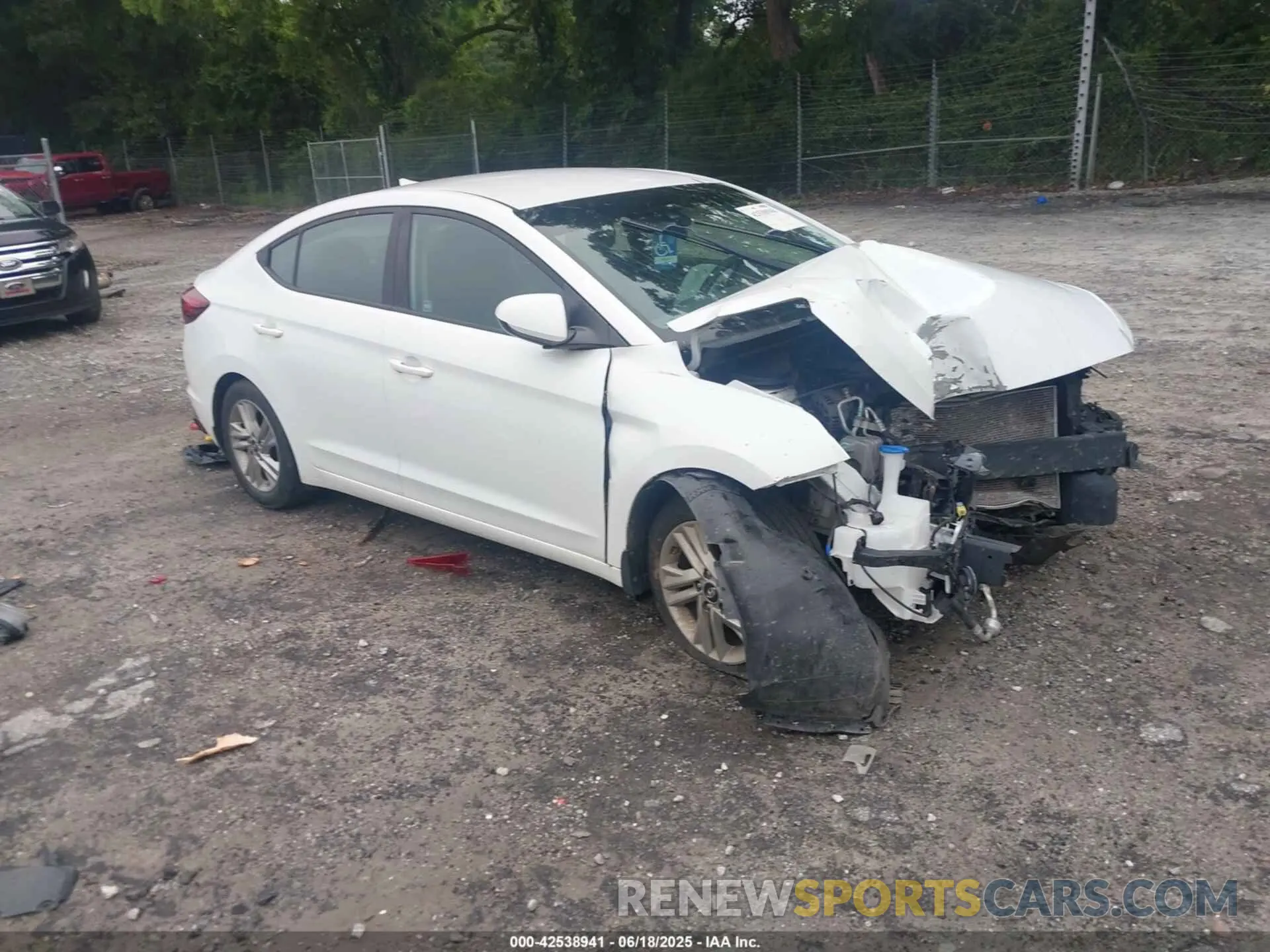 1 fotografías del automóvil dañado 5NPD84LF8LH534209 HYUNDAI ELANTRA 2020
