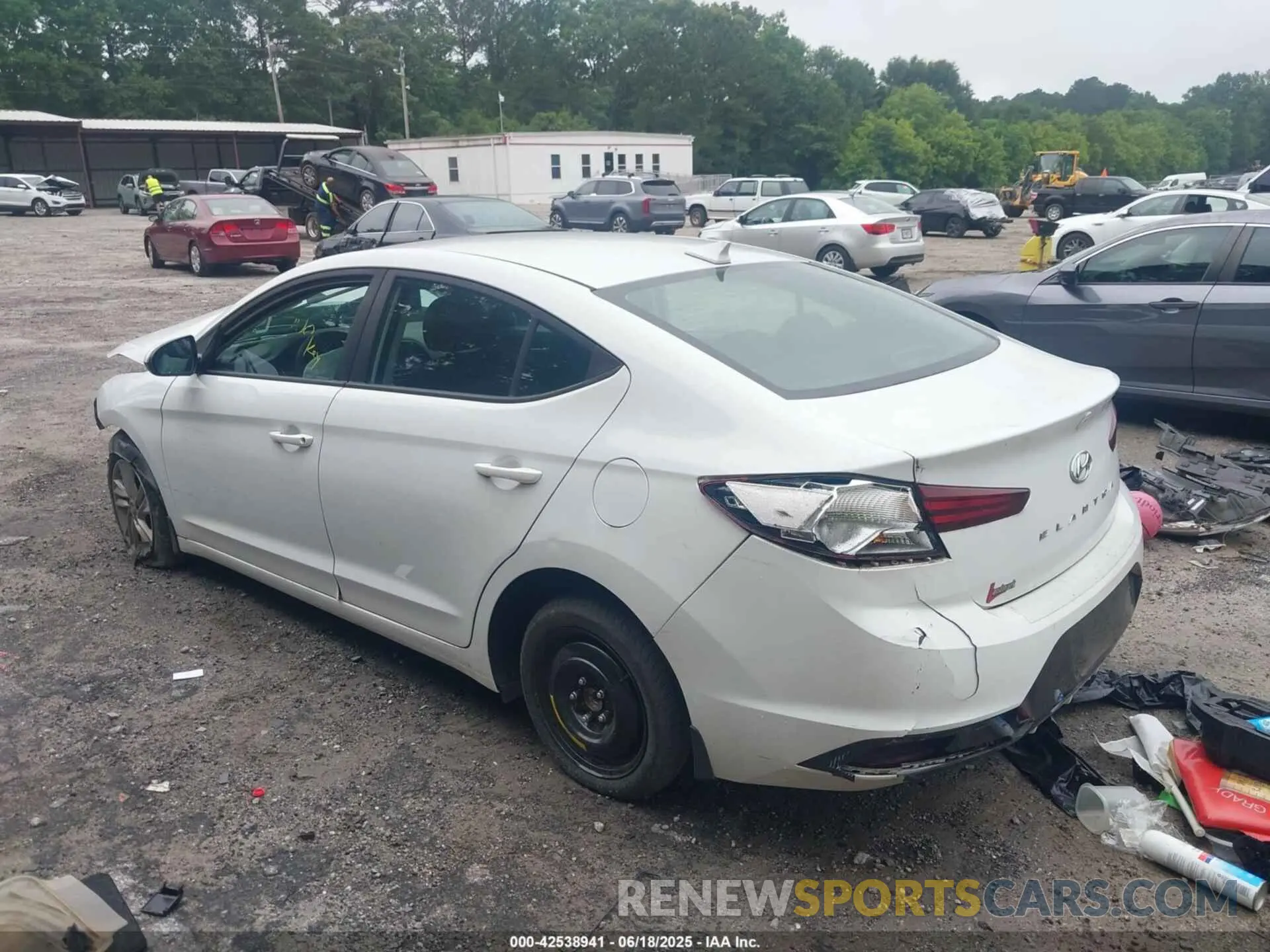 3 fotografías del automóvil dañado 5NPD84LF8LH534209 HYUNDAI ELANTRA 2020
