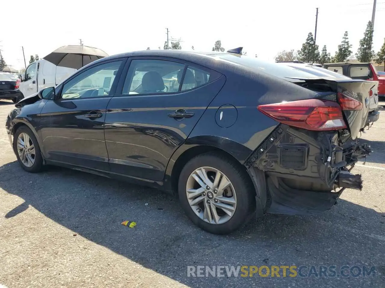 2 fotografías del automóvil dañado 5NPD84LF8LH537269 HYUNDAI ELANTRA 2020