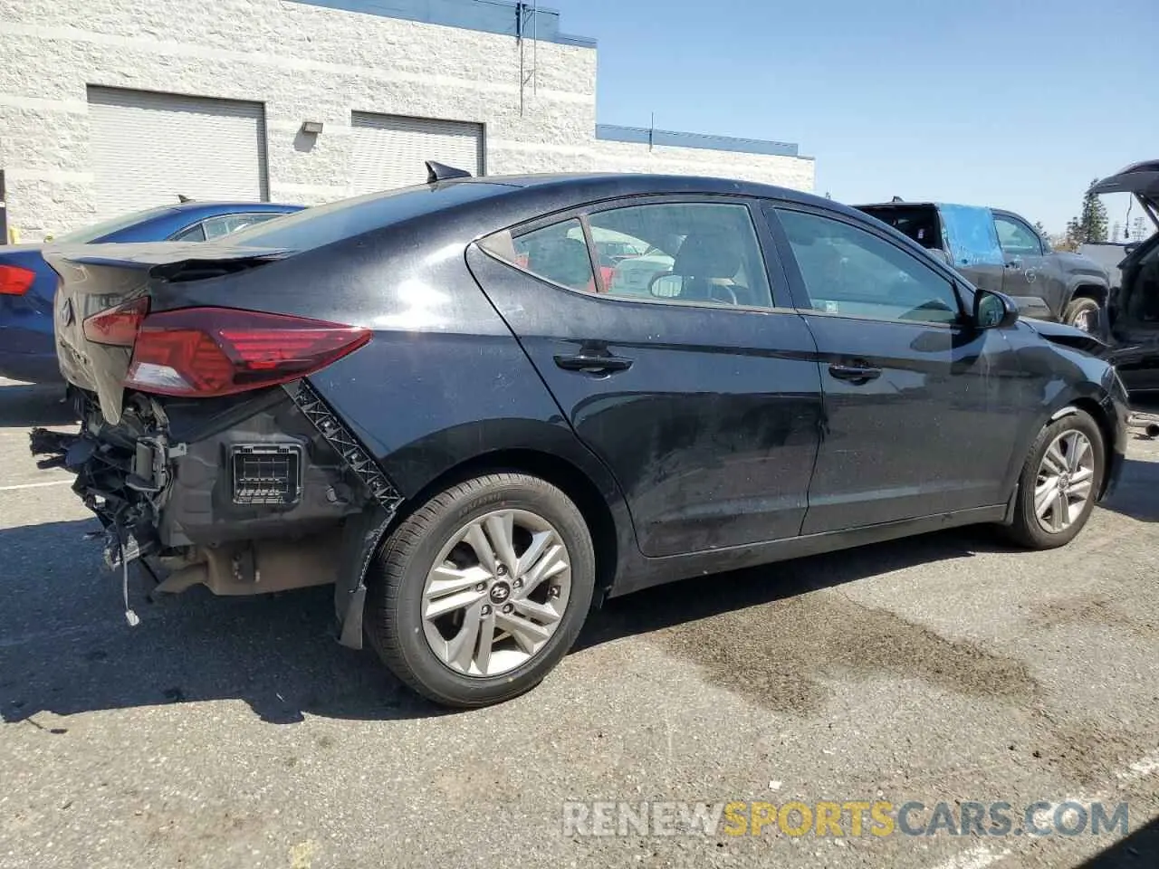 3 fotografías del automóvil dañado 5NPD84LF8LH537269 HYUNDAI ELANTRA 2020