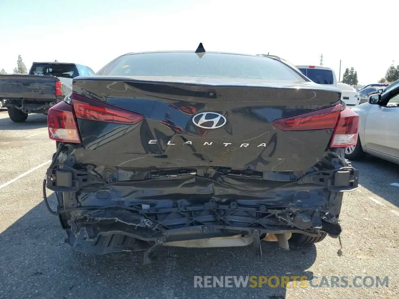 6 fotografías del automóvil dañado 5NPD84LF8LH537269 HYUNDAI ELANTRA 2020