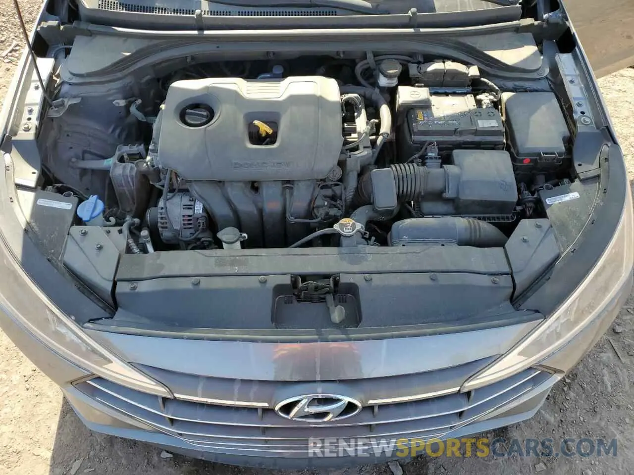 11 fotografías del automóvil dañado 5NPD84LF8LH540088 HYUNDAI ELANTRA 2020