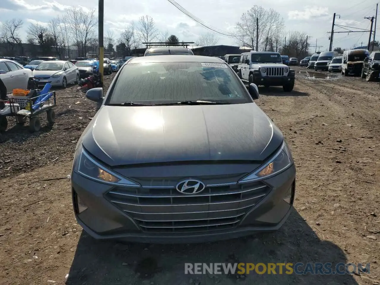 5 fotografías del automóvil dañado 5NPD84LF8LH540088 HYUNDAI ELANTRA 2020