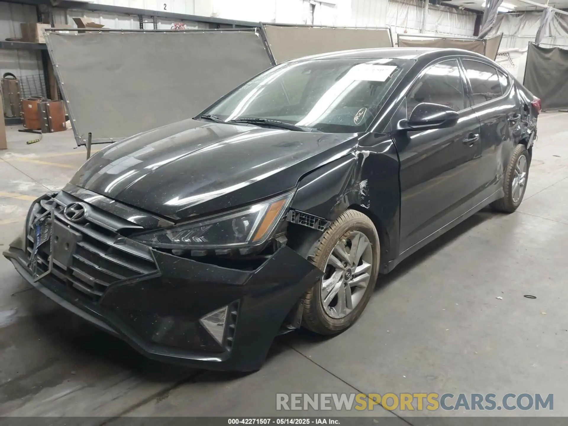 2 fotografías del automóvil dañado 5NPD84LF8LH549129 HYUNDAI ELANTRA 2020