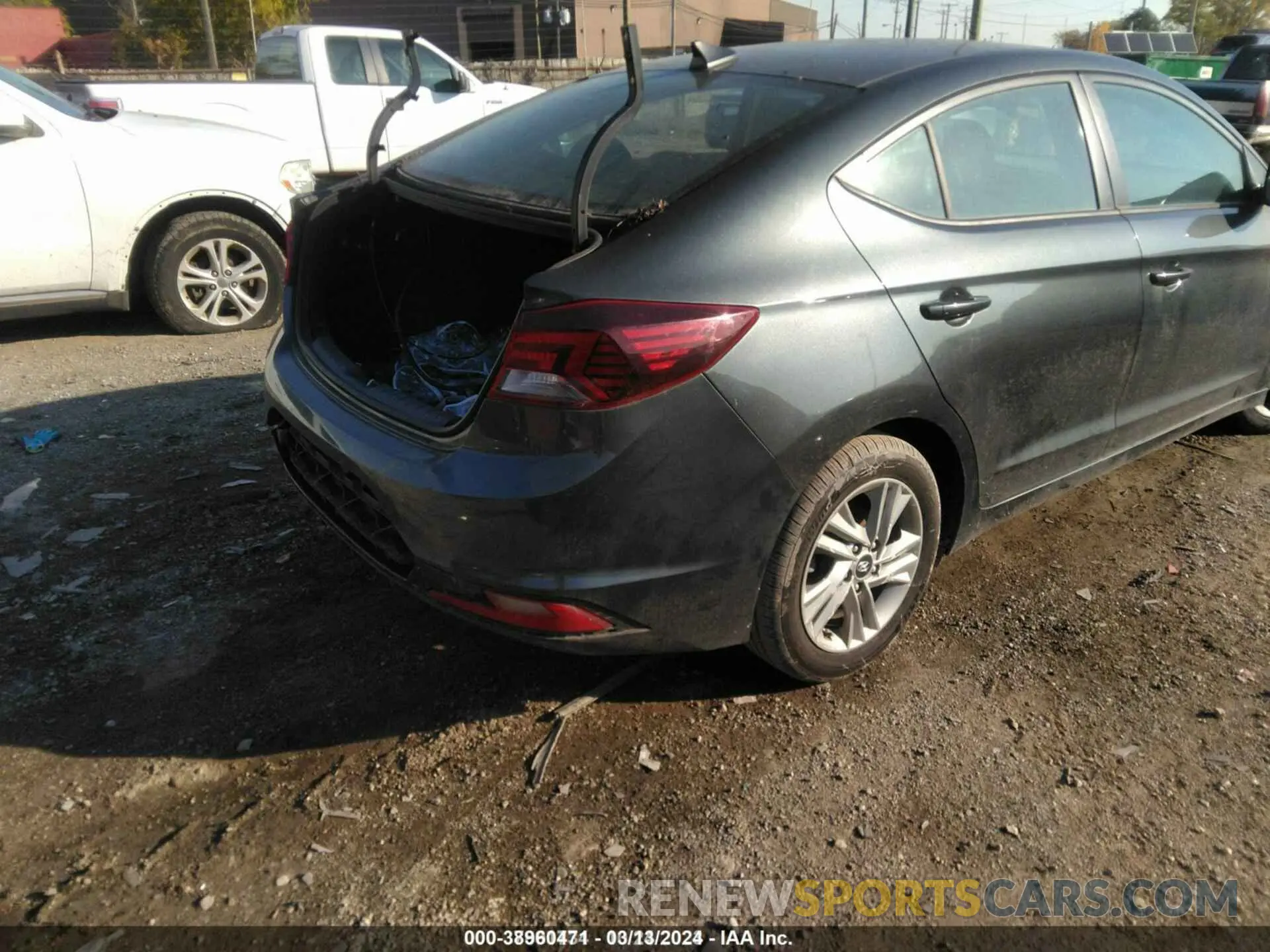 4 fotografías del automóvil dañado 5NPD84LF8LH550751 HYUNDAI ELANTRA 2020