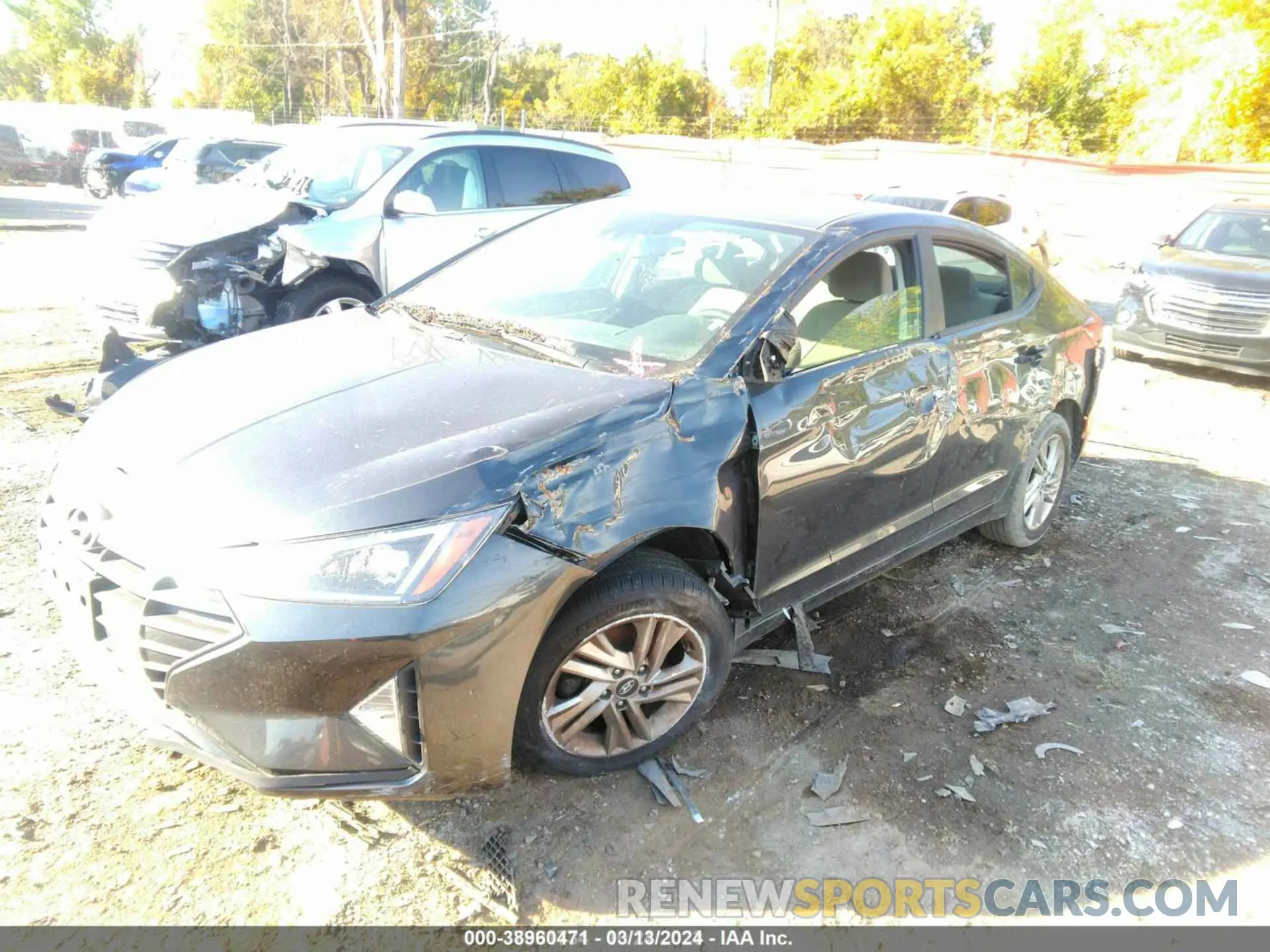 6 fotografías del automóvil dañado 5NPD84LF8LH550751 HYUNDAI ELANTRA 2020