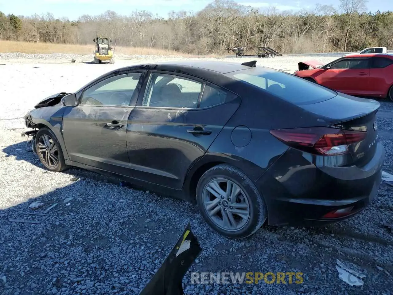 2 fotografías del automóvil dañado 5NPD84LF8LH553228 HYUNDAI ELANTRA 2020
