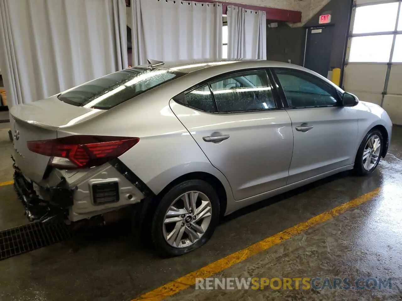 3 fotografías del automóvil dañado 5NPD84LF8LH554850 HYUNDAI ELANTRA 2020