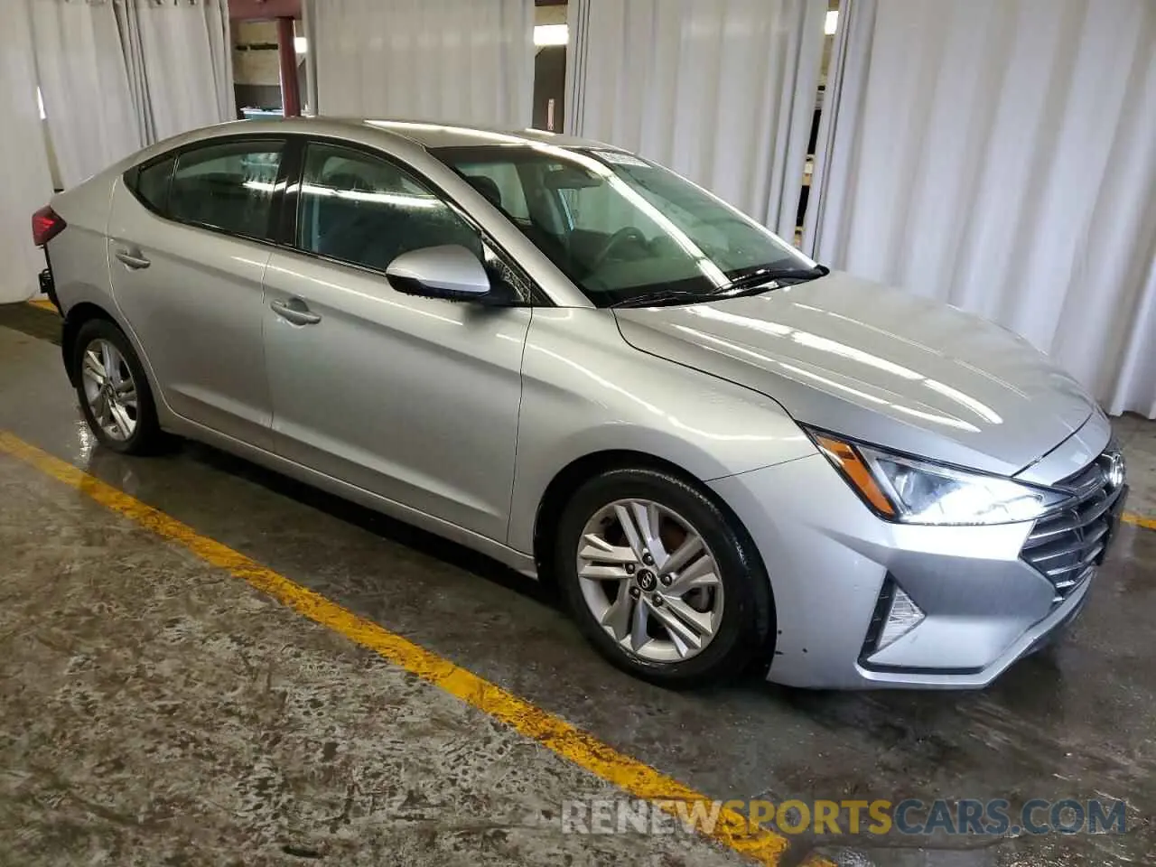 4 fotografías del automóvil dañado 5NPD84LF8LH554850 HYUNDAI ELANTRA 2020