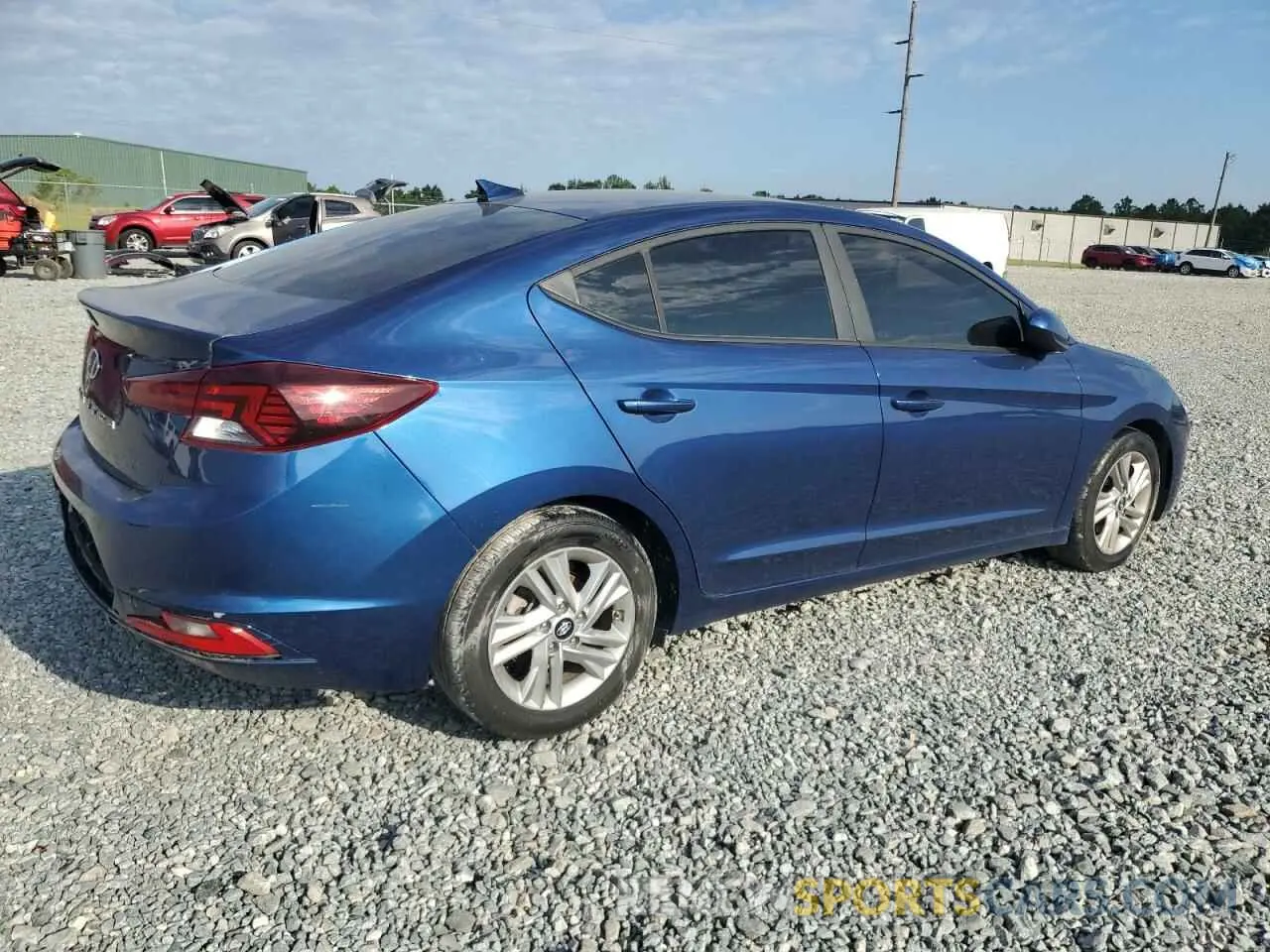 3 fotografías del automóvil dañado 5NPD84LF8LH557814 HYUNDAI ELANTRA 2020