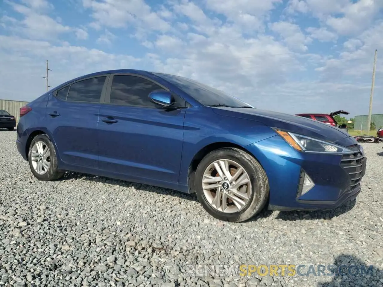 4 fotografías del automóvil dañado 5NPD84LF8LH557814 HYUNDAI ELANTRA 2020