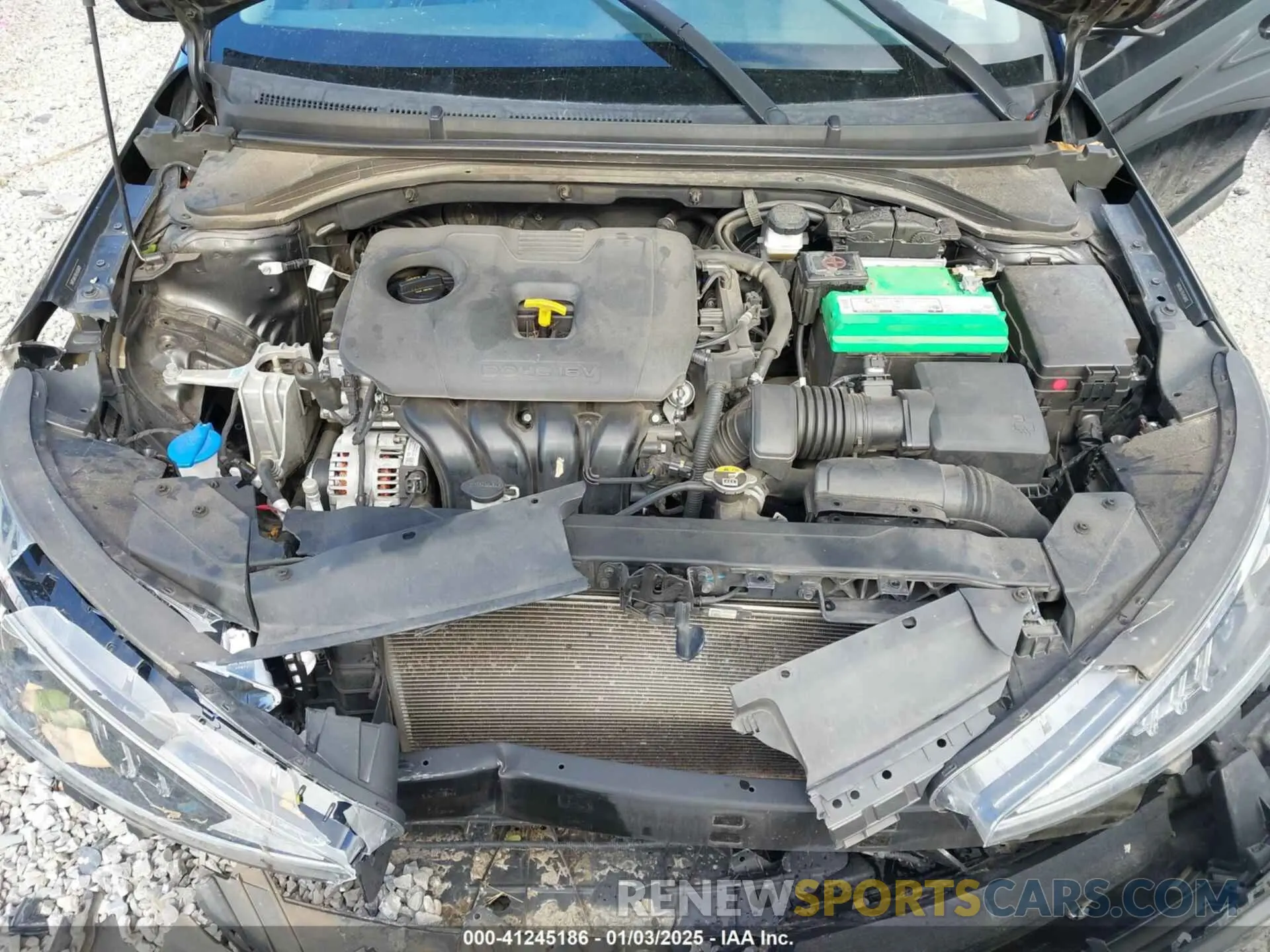10 fotografías del automóvil dañado 5NPD84LF8LH558428 HYUNDAI ELANTRA 2020
