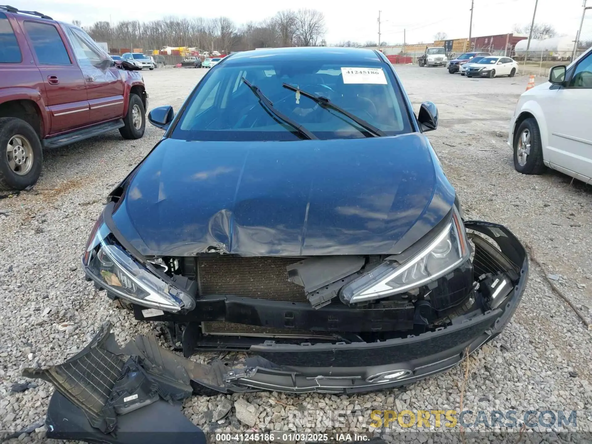 11 fotografías del automóvil dañado 5NPD84LF8LH558428 HYUNDAI ELANTRA 2020