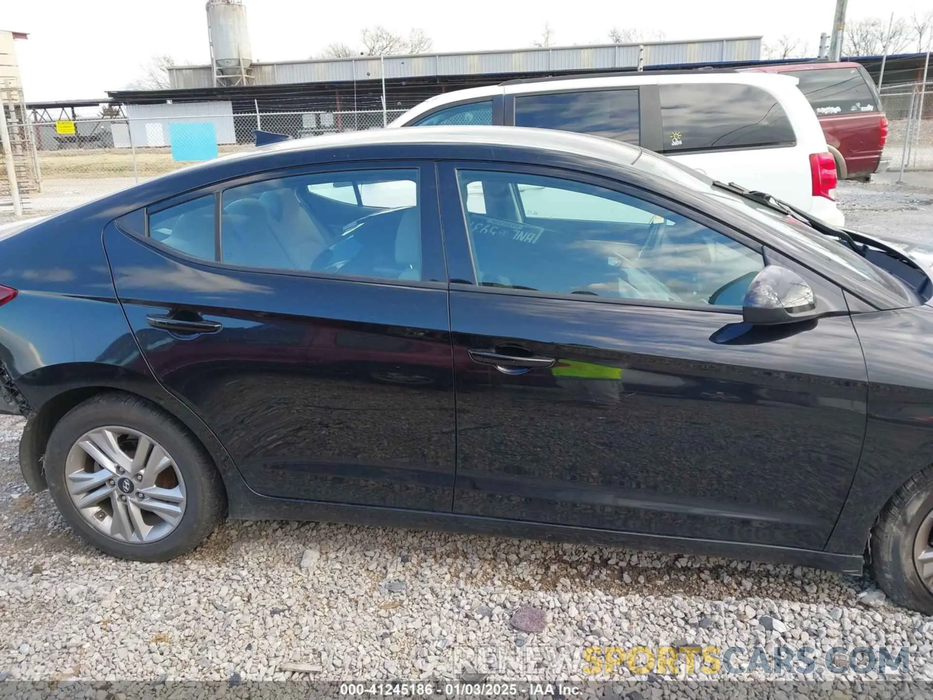 12 fotografías del automóvil dañado 5NPD84LF8LH558428 HYUNDAI ELANTRA 2020