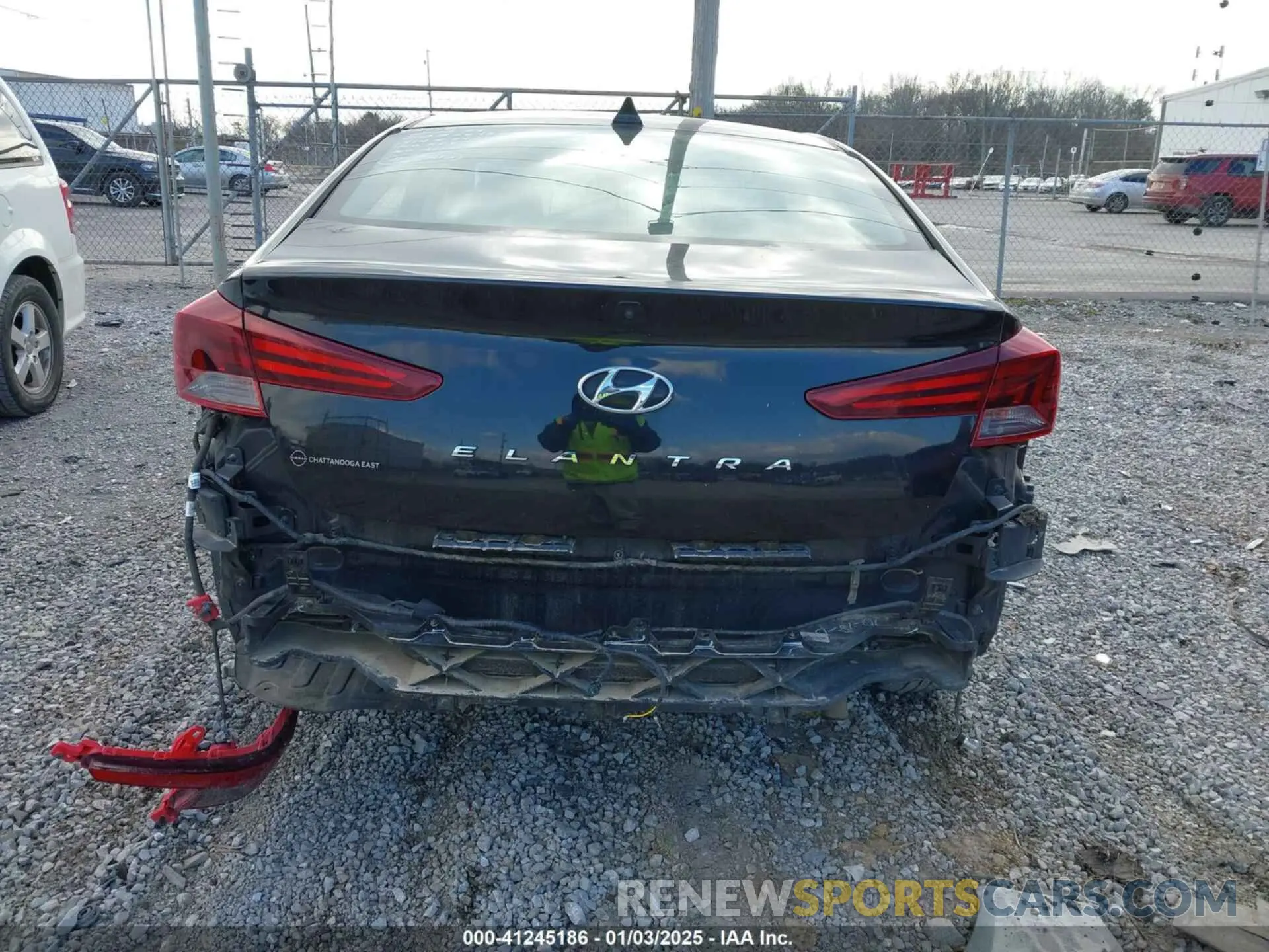 15 fotografías del automóvil dañado 5NPD84LF8LH558428 HYUNDAI ELANTRA 2020