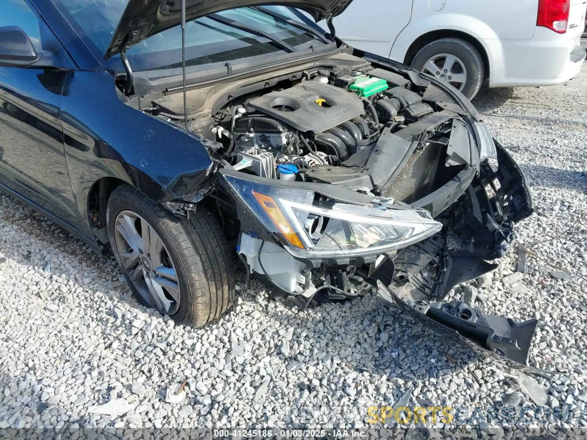 16 fotografías del automóvil dañado 5NPD84LF8LH558428 HYUNDAI ELANTRA 2020