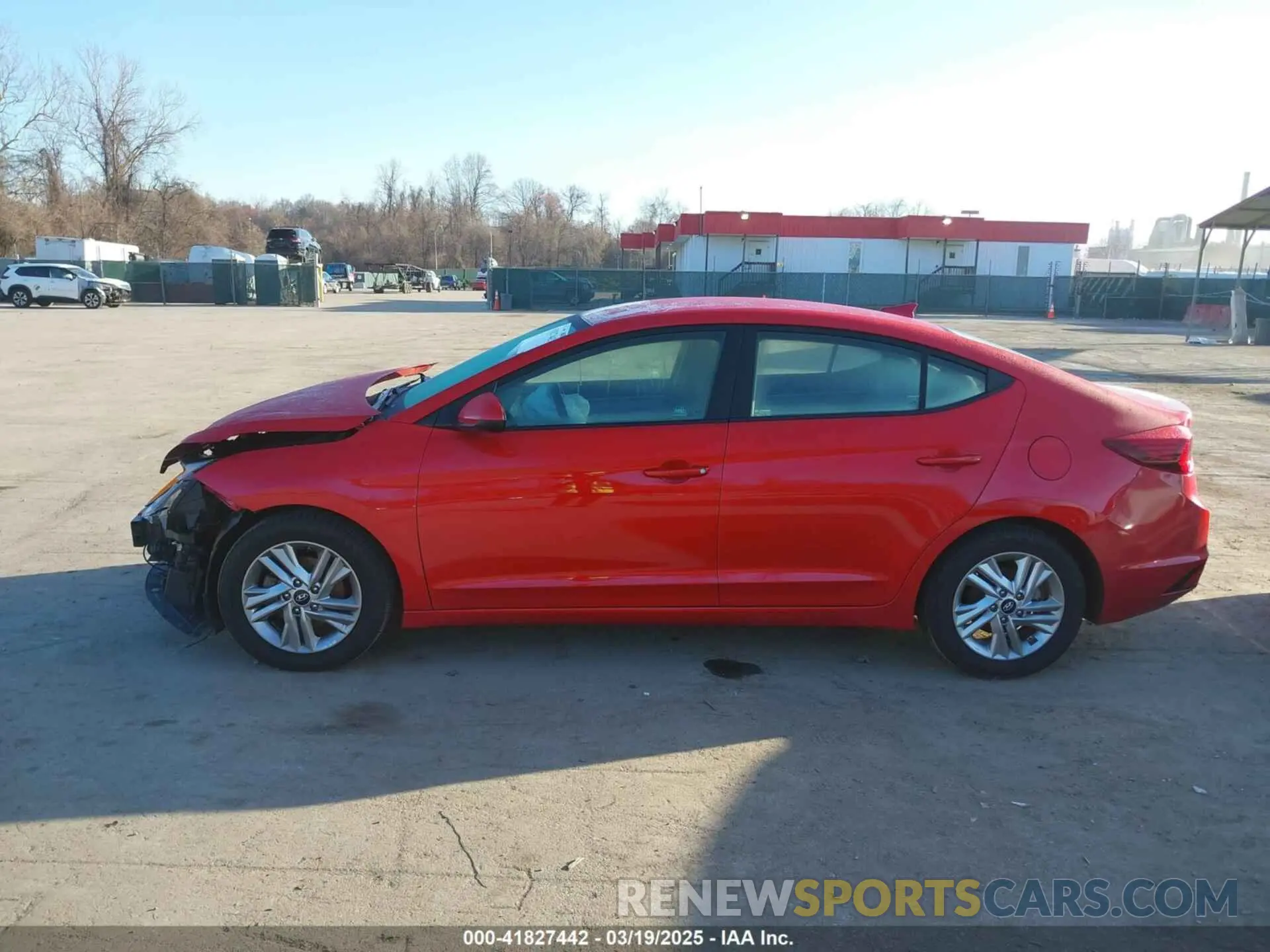 15 fotografías del automóvil dañado 5NPD84LF8LH562835 HYUNDAI ELANTRA 2020