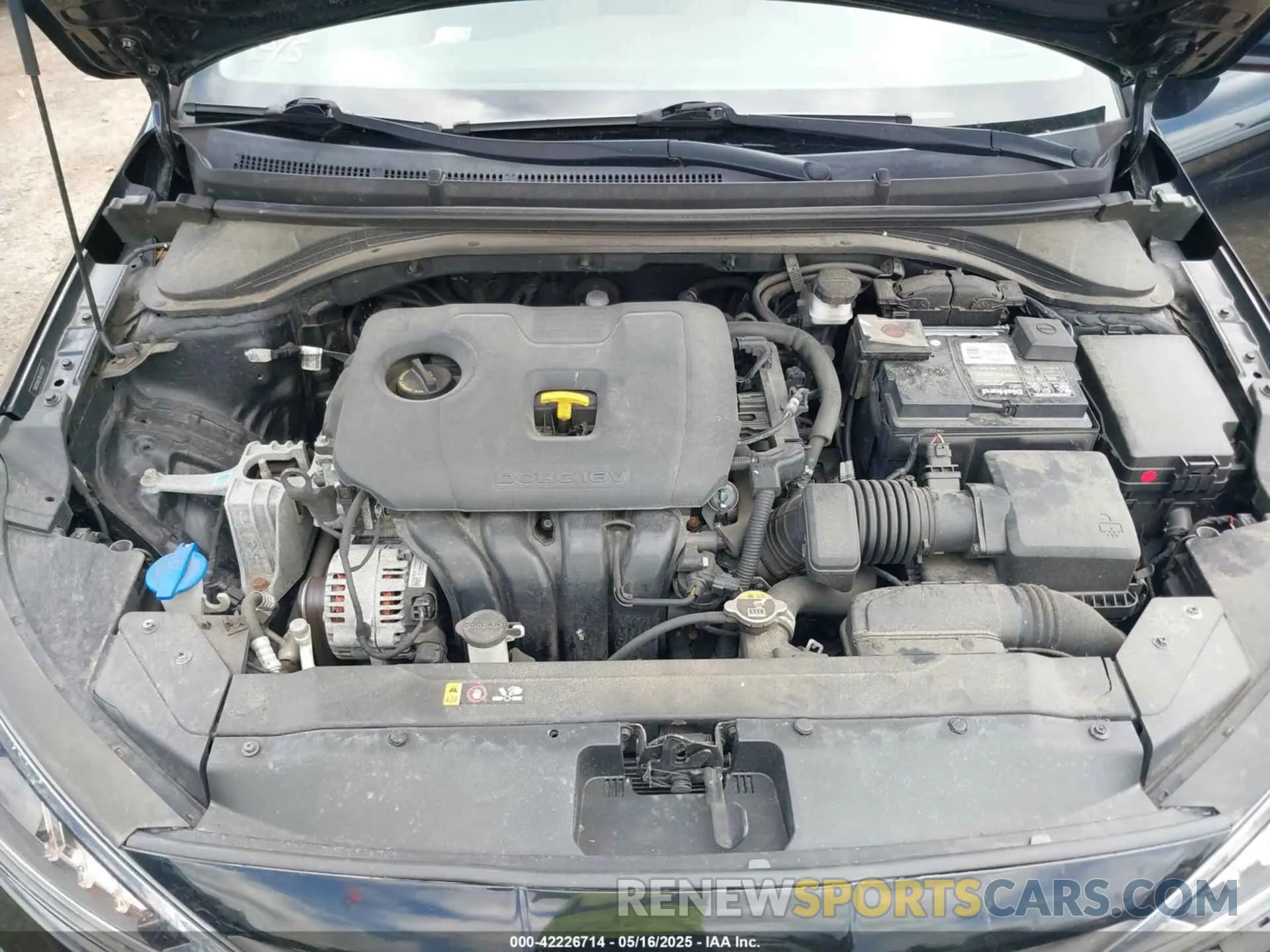 10 fotografías del automóvil dañado 5NPD84LF8LH565301 HYUNDAI ELANTRA 2020