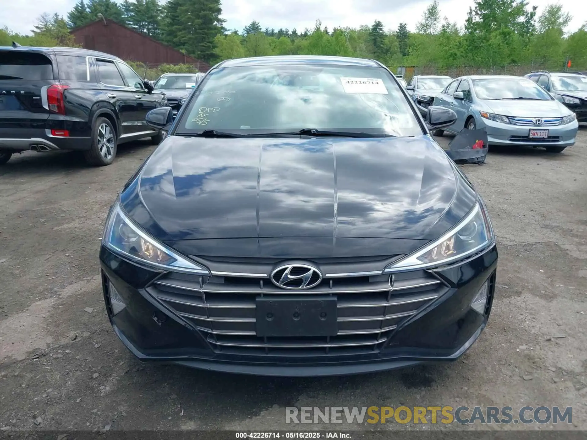 13 fotografías del automóvil dañado 5NPD84LF8LH565301 HYUNDAI ELANTRA 2020