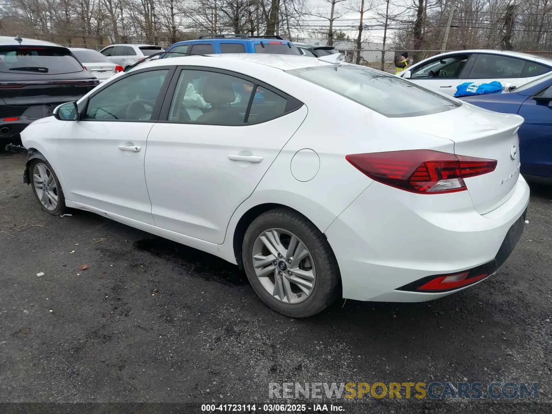 3 fotografías del automóvil dañado 5NPD84LF8LH572393 HYUNDAI ELANTRA 2020