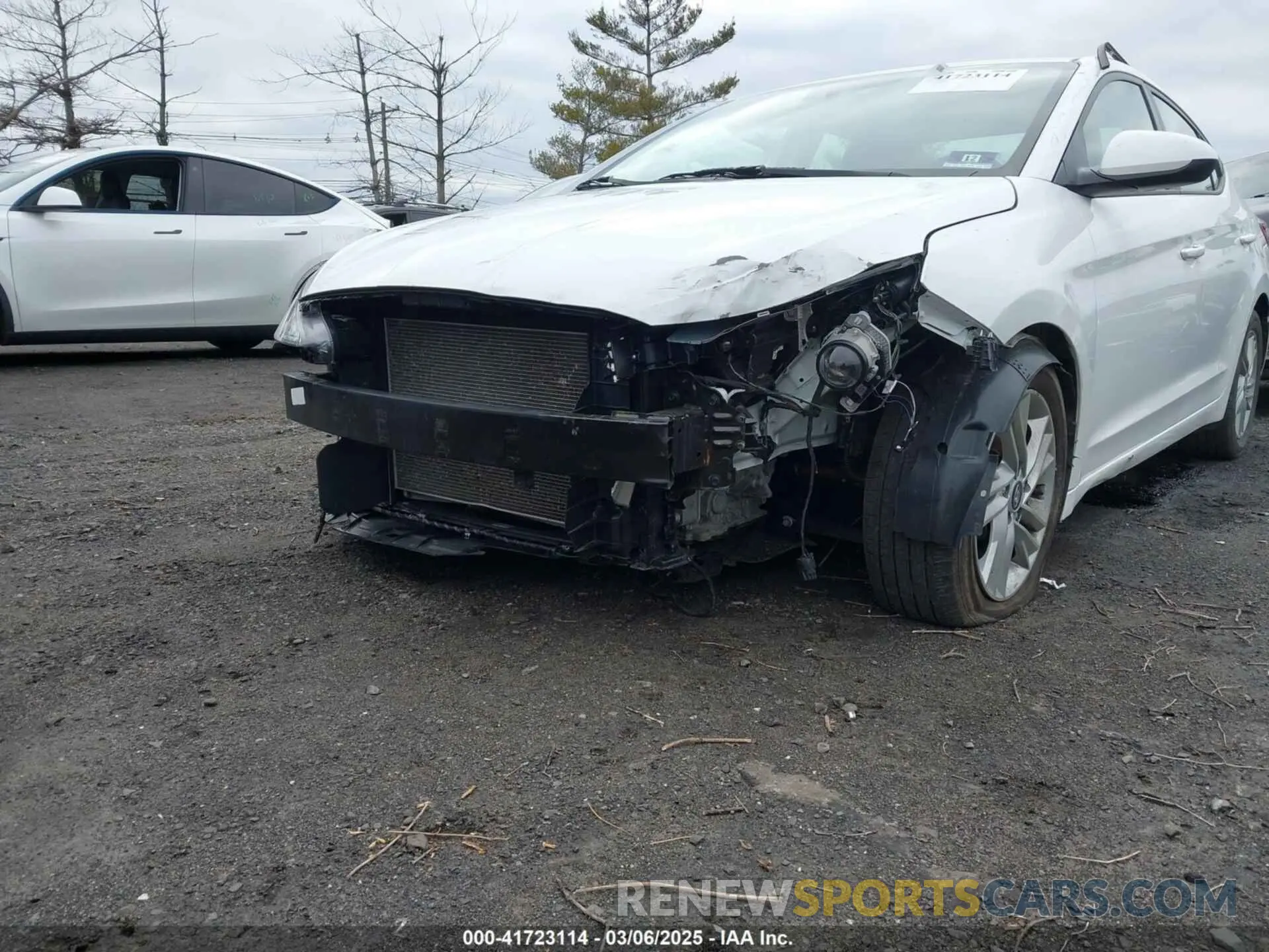 6 fotografías del automóvil dañado 5NPD84LF8LH572393 HYUNDAI ELANTRA 2020