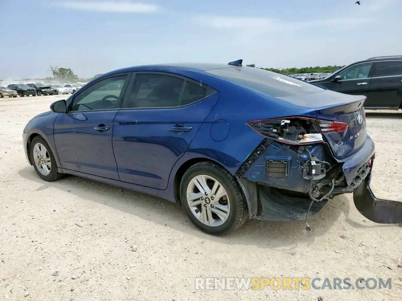 2 fotografías del automóvil dañado 5NPD84LF8LH577951 HYUNDAI ELANTRA 2020