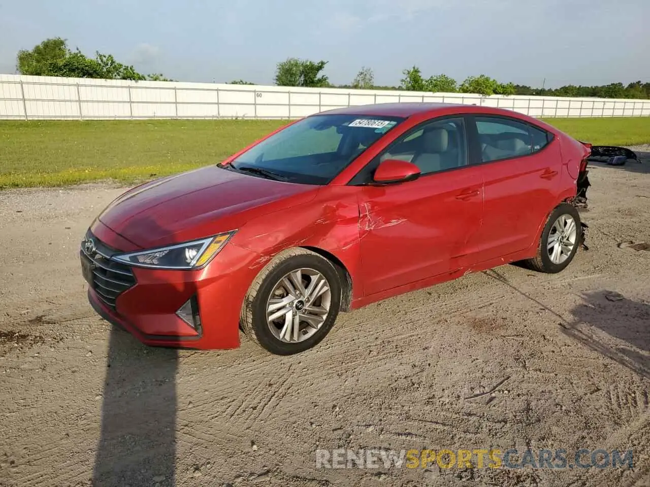 1 fotografías del automóvil dañado 5NPD84LF8LH579585 HYUNDAI ELANTRA 2020