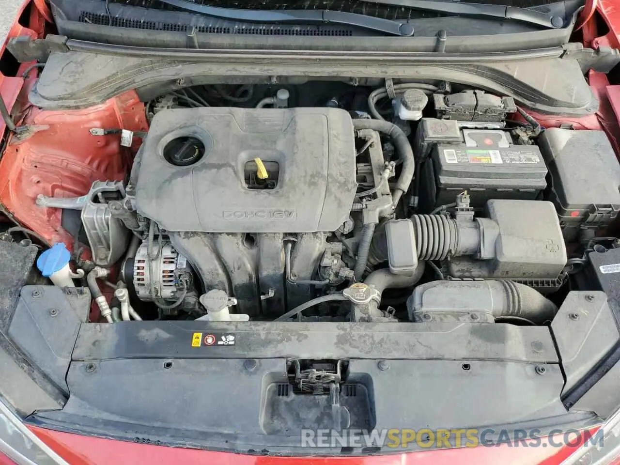 11 fotografías del automóvil dañado 5NPD84LF8LH579585 HYUNDAI ELANTRA 2020