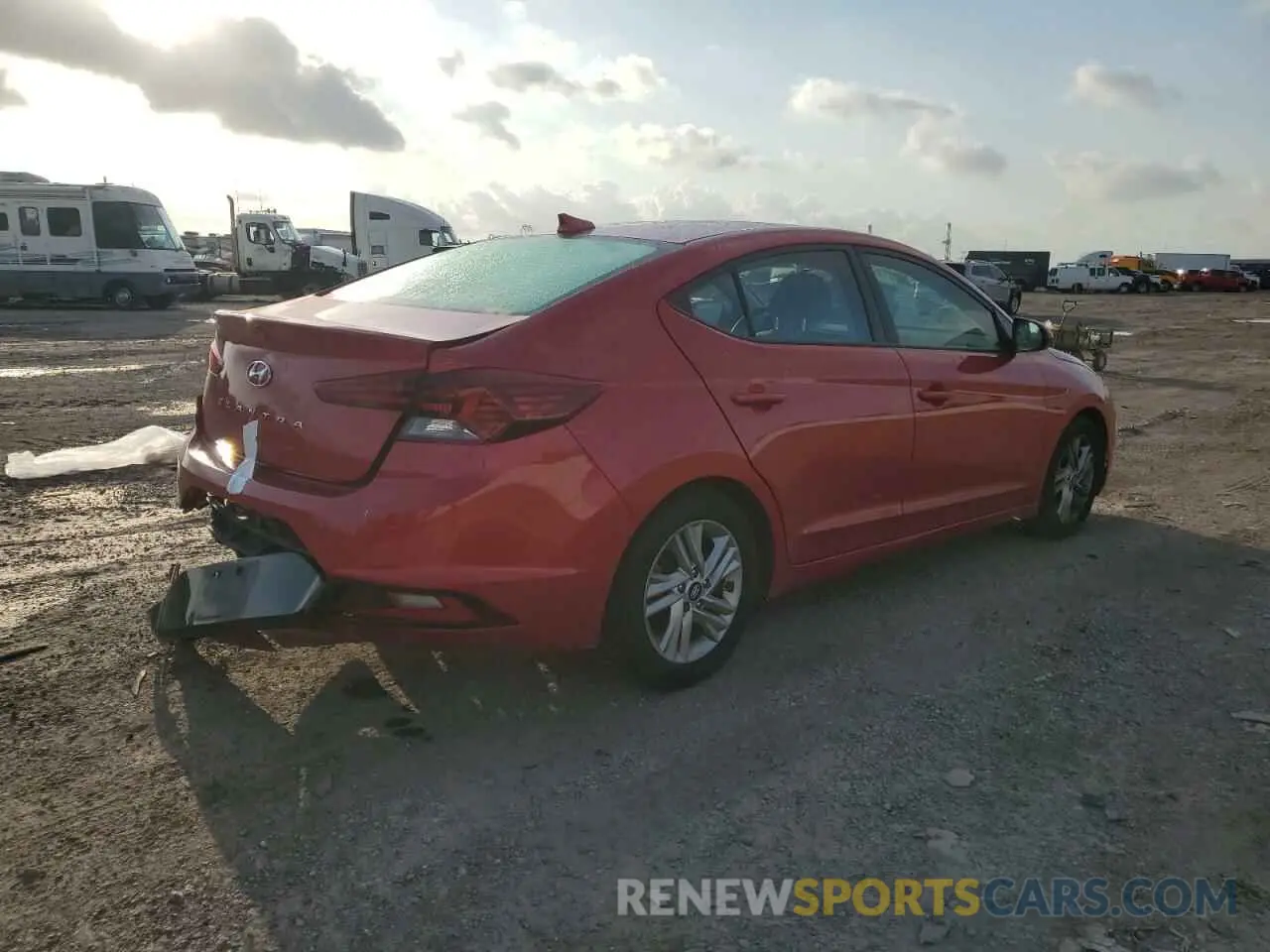 3 fotografías del automóvil dañado 5NPD84LF8LH579585 HYUNDAI ELANTRA 2020