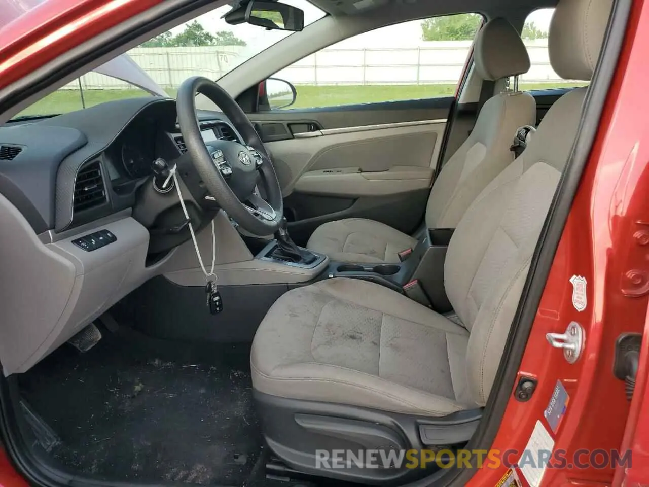 7 fotografías del automóvil dañado 5NPD84LF8LH579585 HYUNDAI ELANTRA 2020