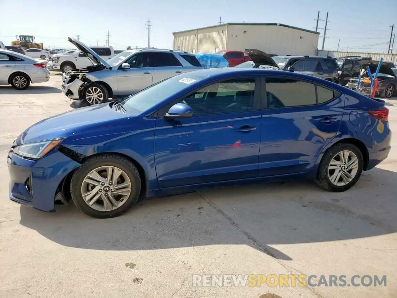 1 fotografías del automóvil dañado 5NPD84LF8LH588478 HYUNDAI ELANTRA 2020
