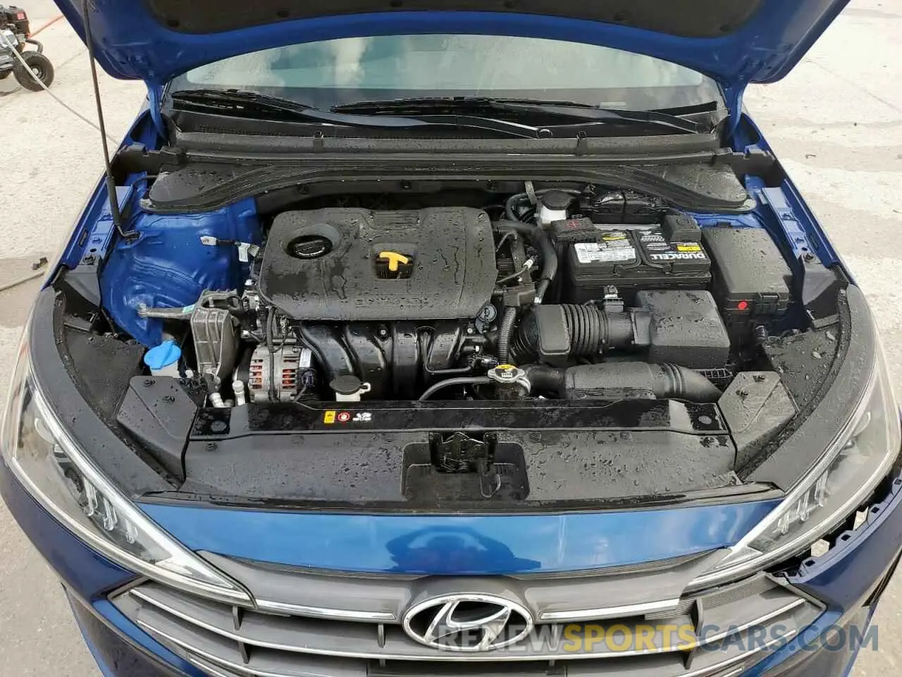 11 fotografías del automóvil dañado 5NPD84LF8LH588478 HYUNDAI ELANTRA 2020