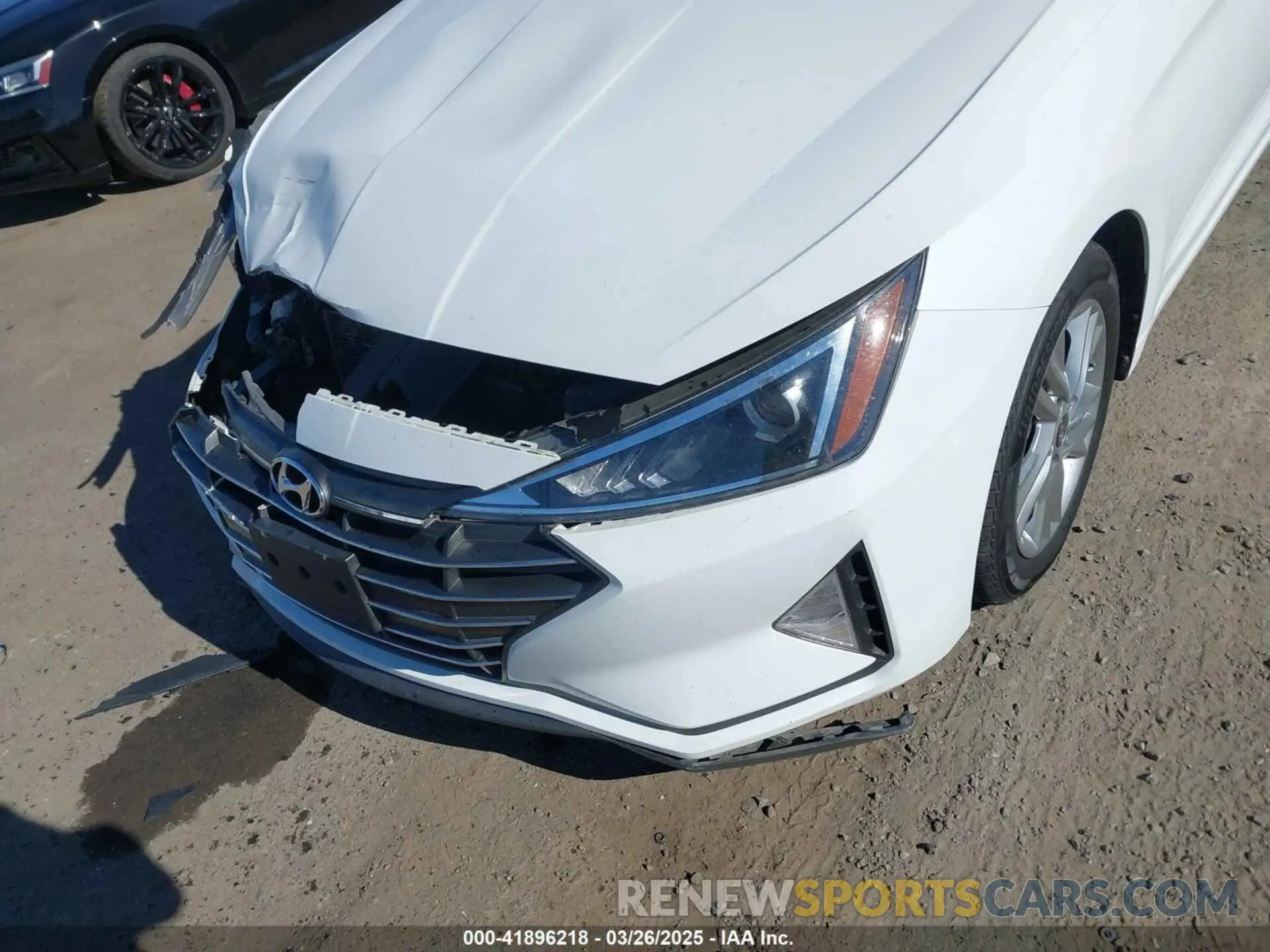 6 fotografías del automóvil dañado 5NPD84LF8LH595317 HYUNDAI ELANTRA 2020