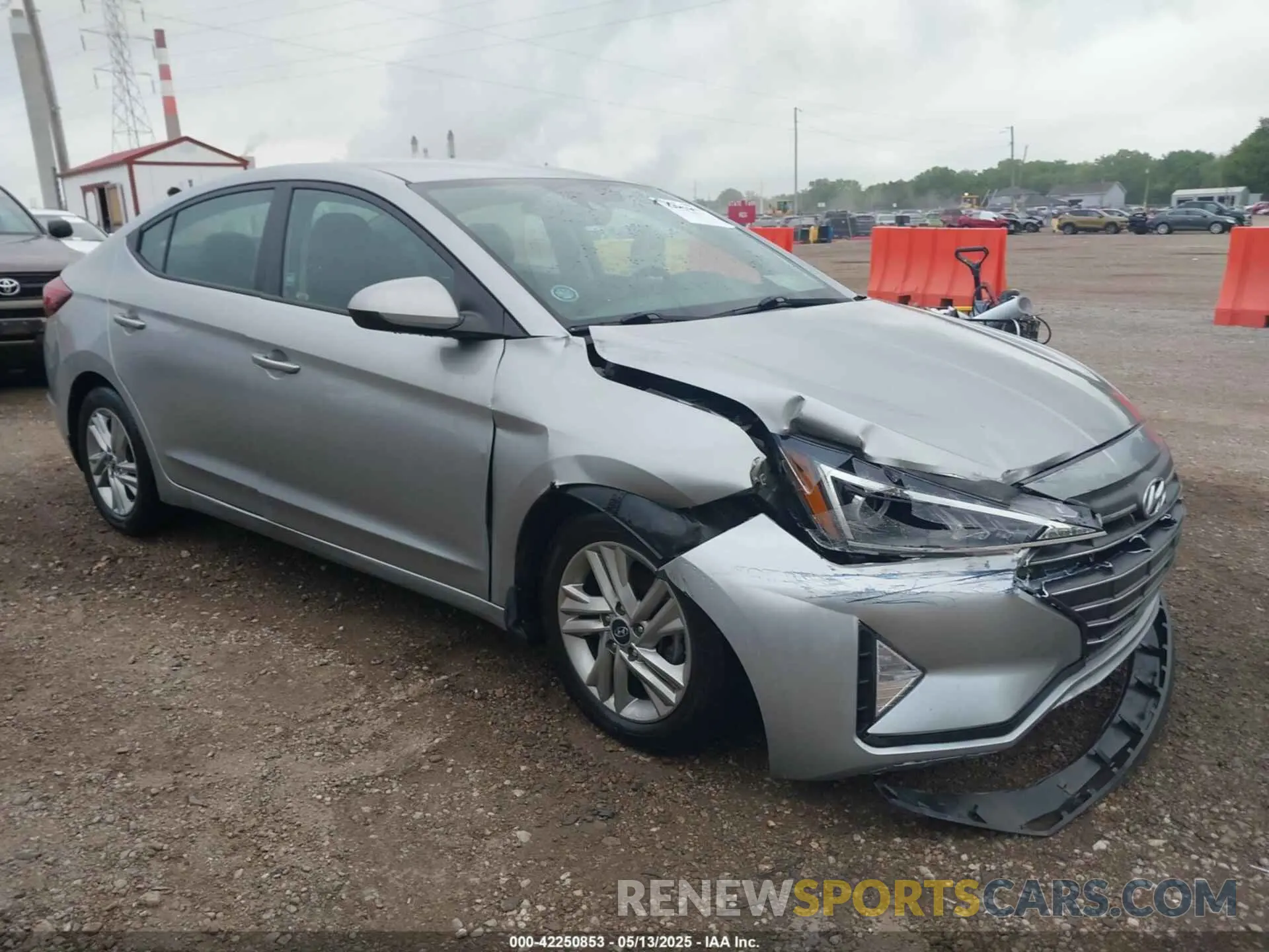 1 fotografías del automóvil dañado 5NPD84LF8LH606042 HYUNDAI ELANTRA 2020