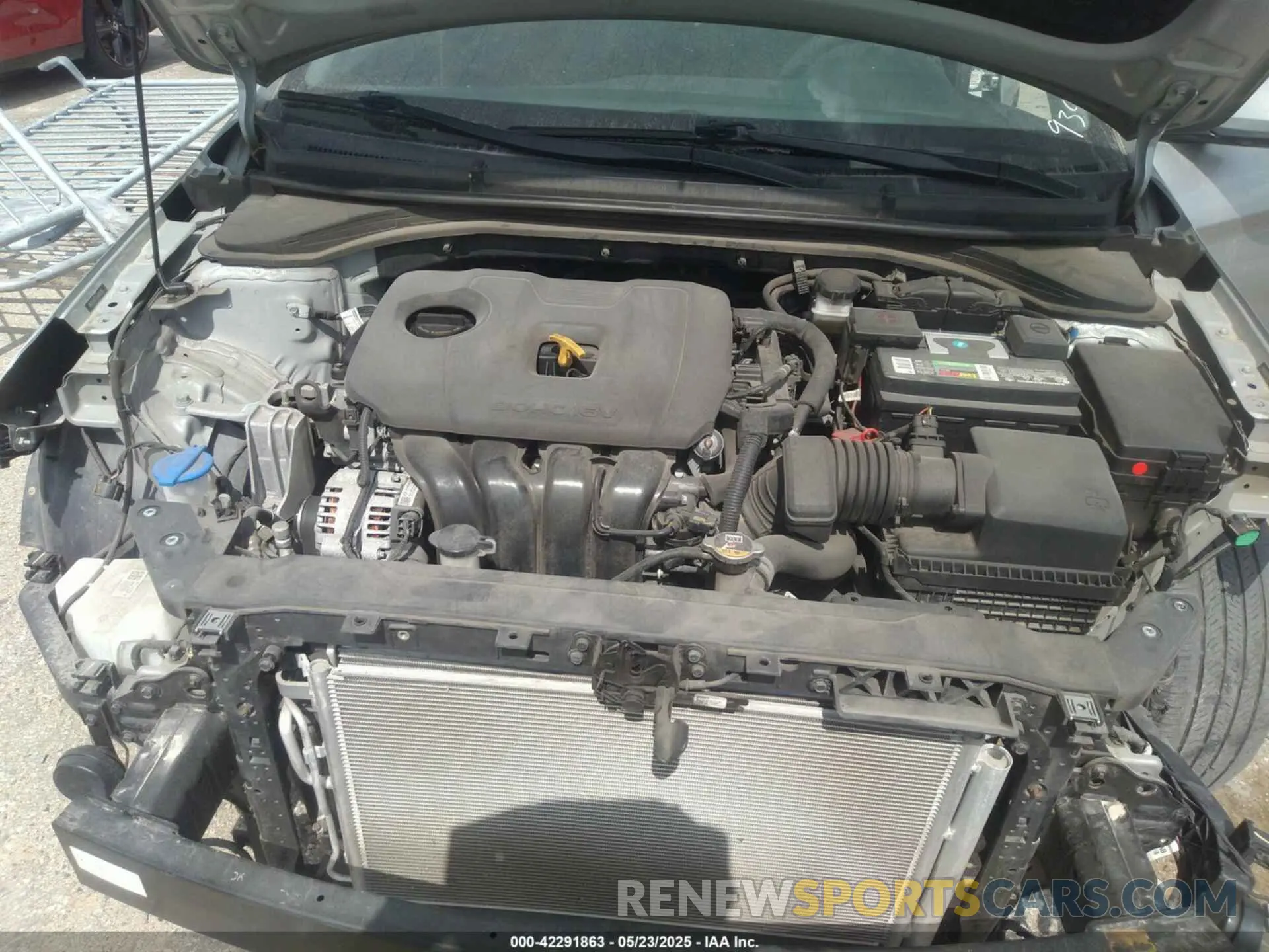 10 fotografías del automóvil dañado 5NPD84LF8LH609345 HYUNDAI ELANTRA 2020