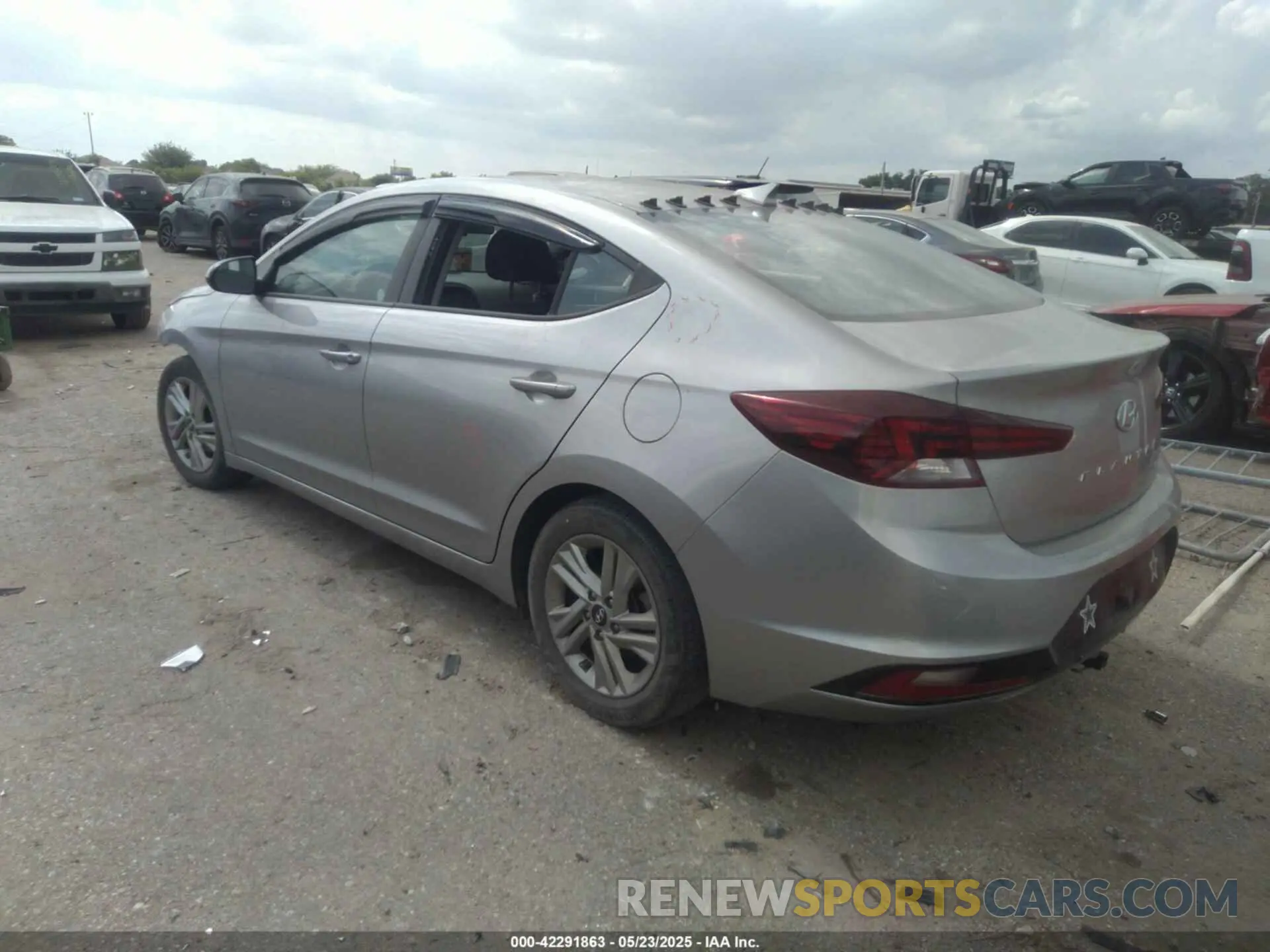 3 fotografías del automóvil dañado 5NPD84LF8LH609345 HYUNDAI ELANTRA 2020