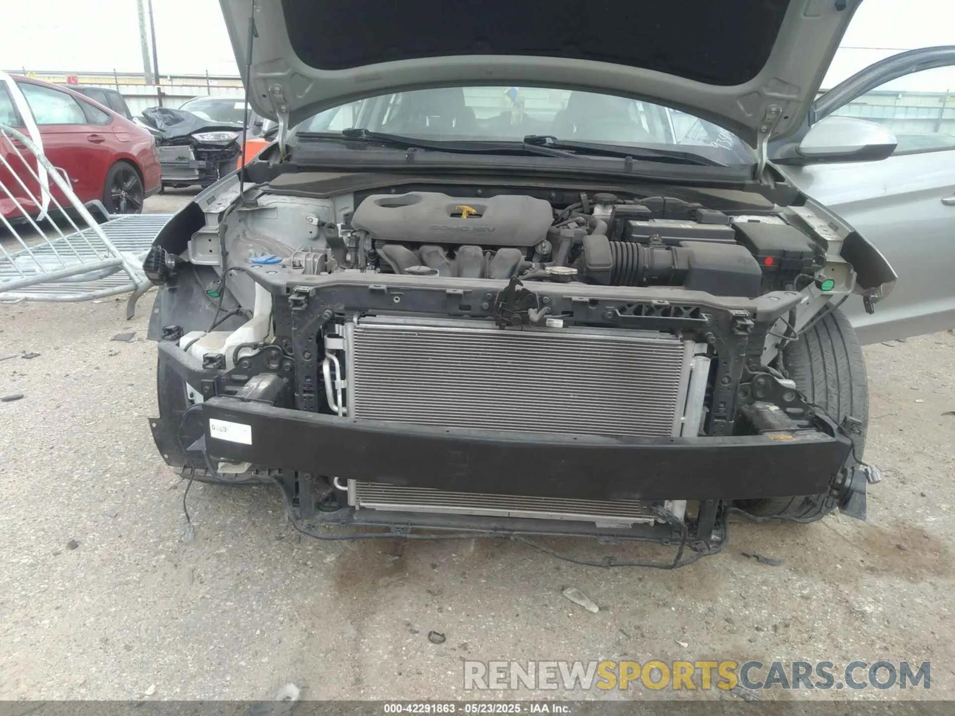 6 fotografías del automóvil dañado 5NPD84LF8LH609345 HYUNDAI ELANTRA 2020