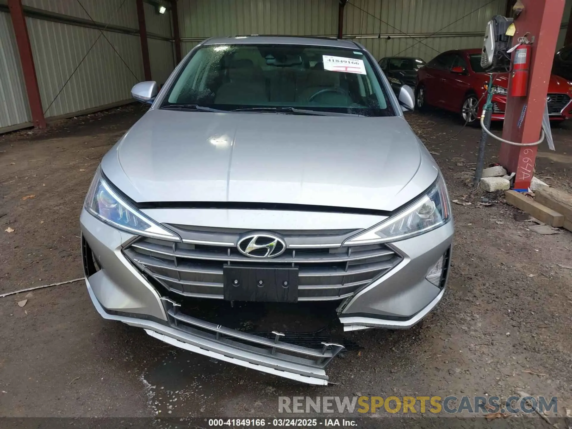 12 fotografías del automóvil dañado 5NPD84LF8LH622368 HYUNDAI ELANTRA 2020